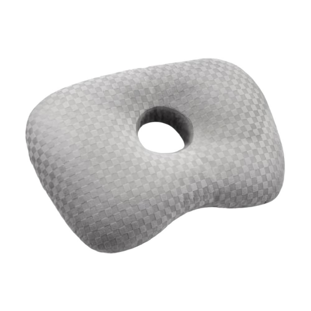 Blusmart Nackenstützkissen Ohrpiercing-Kissen mit Baumwollfüllung, Atmungsaktiv, ergonomisch, Piercingkissen mit 8,9 cm Loch, Für seitliche Piercings und Schläfer