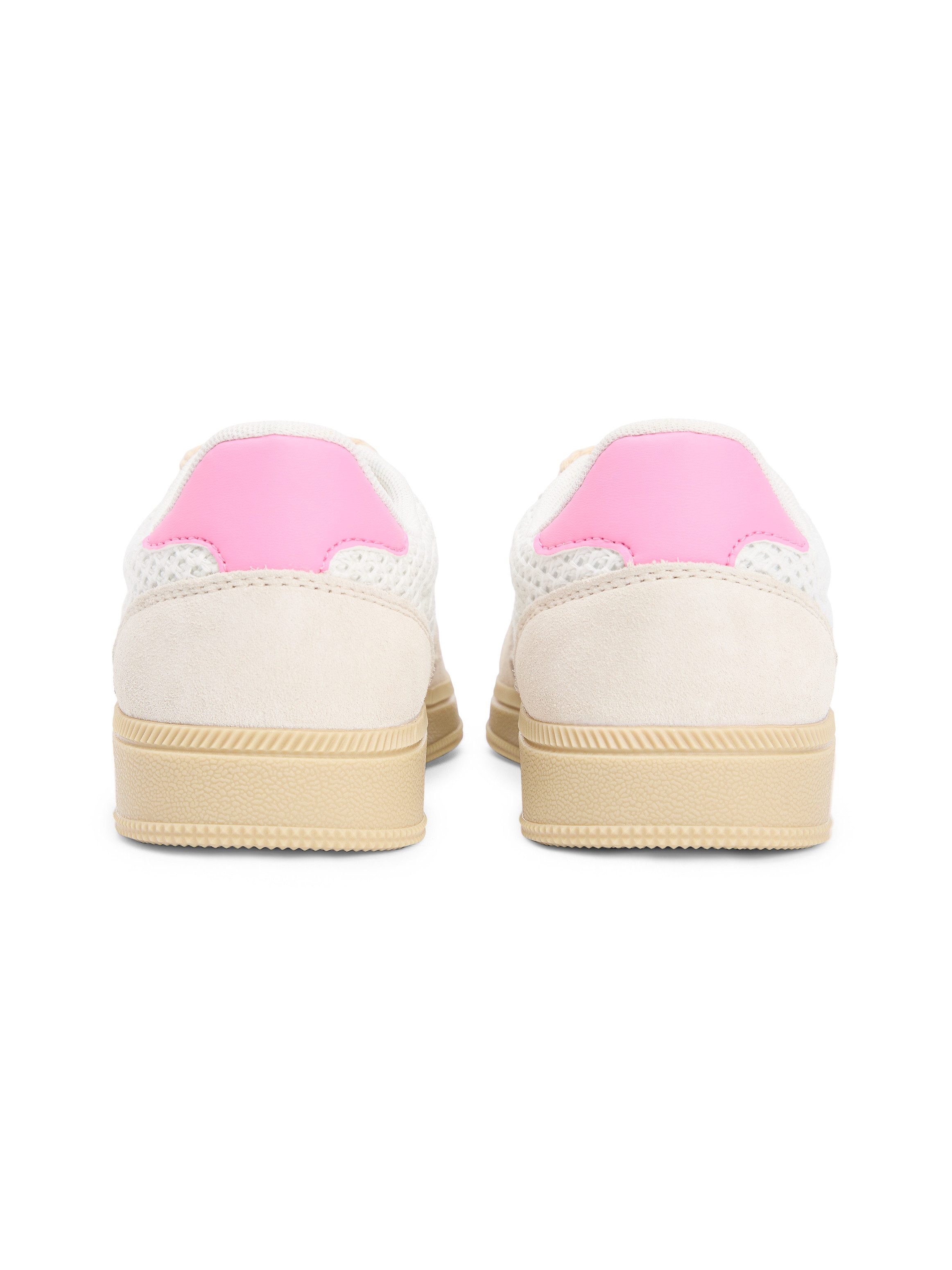 Tommy Jeans THE GREENWICH EDGE KNIT Sneaker Freizeitschuh, Schnürer, Halbschuh mit Kontrastbesatz