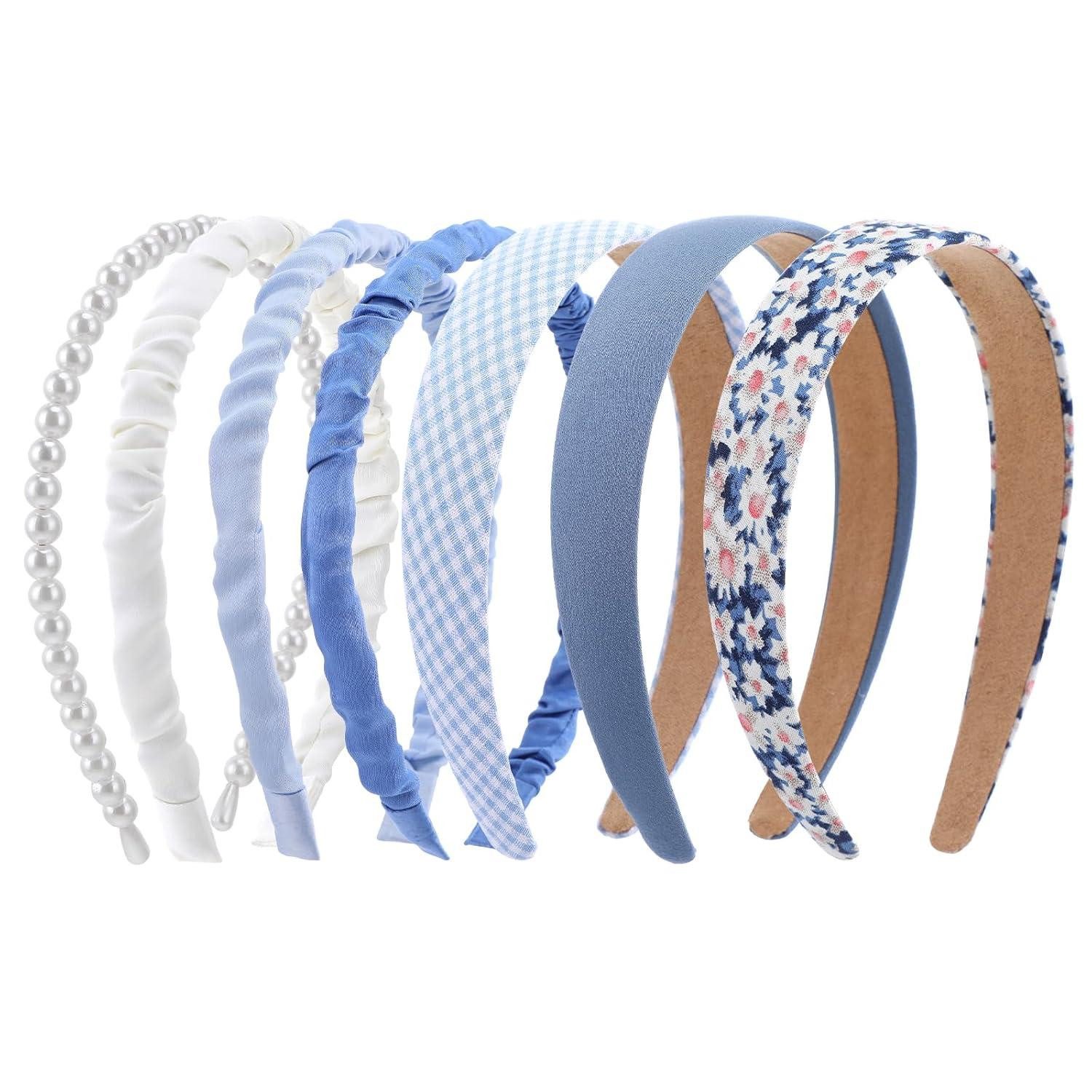 Haarreif Haarreifen Set Damen 7-teilig Rutschfestes Stirnband-Set Mädchen