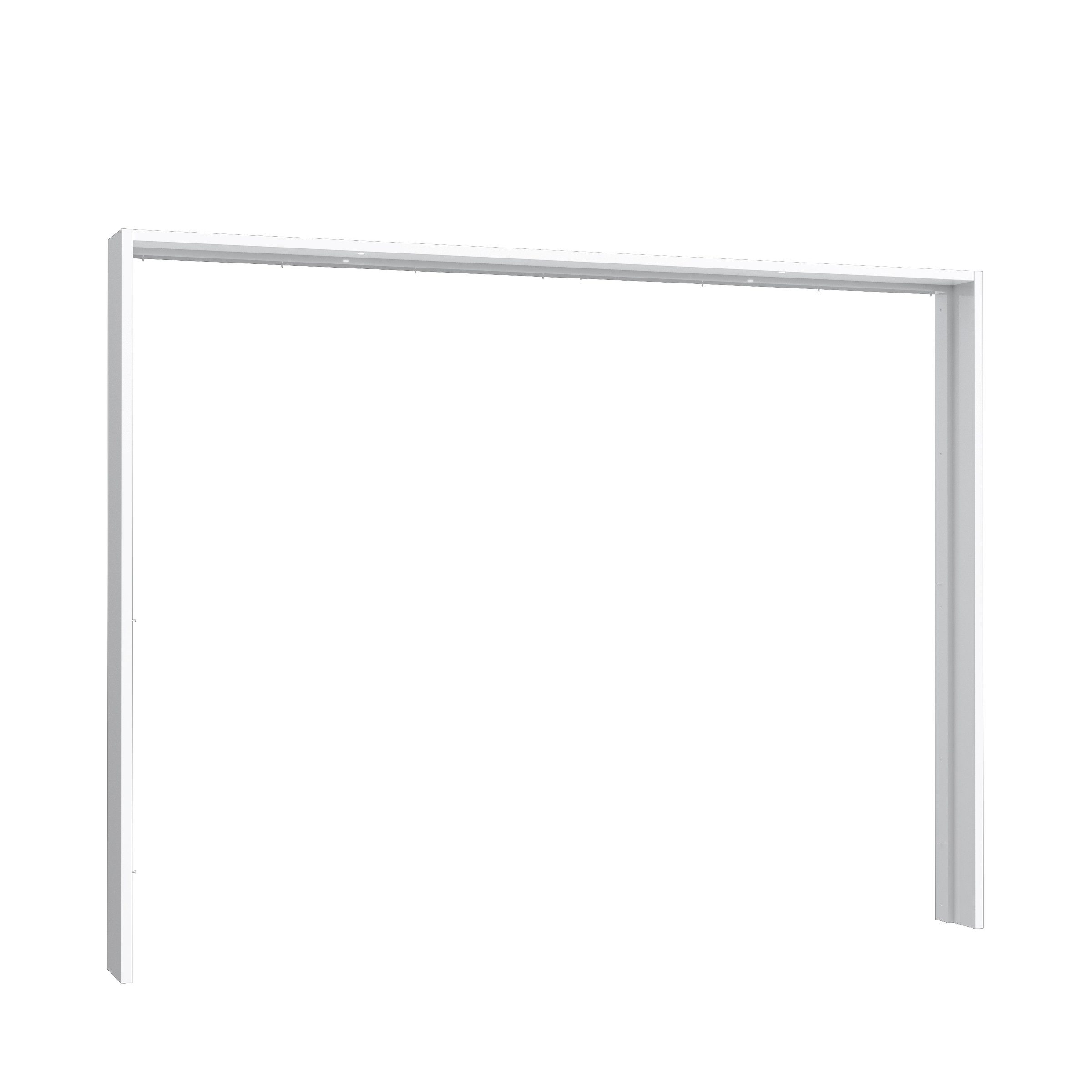 freiraum Passepartout Passepartout in Weiss Glanz - 280,6x215,1x23,8cm (BxHxT)