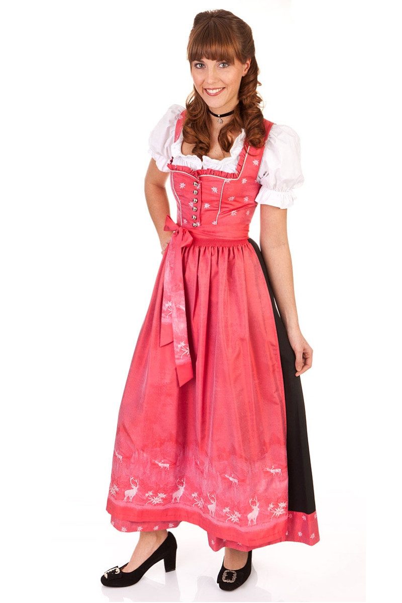 Dirndl Dirndl lang 3tlg. - CHIEMSEE - lachs