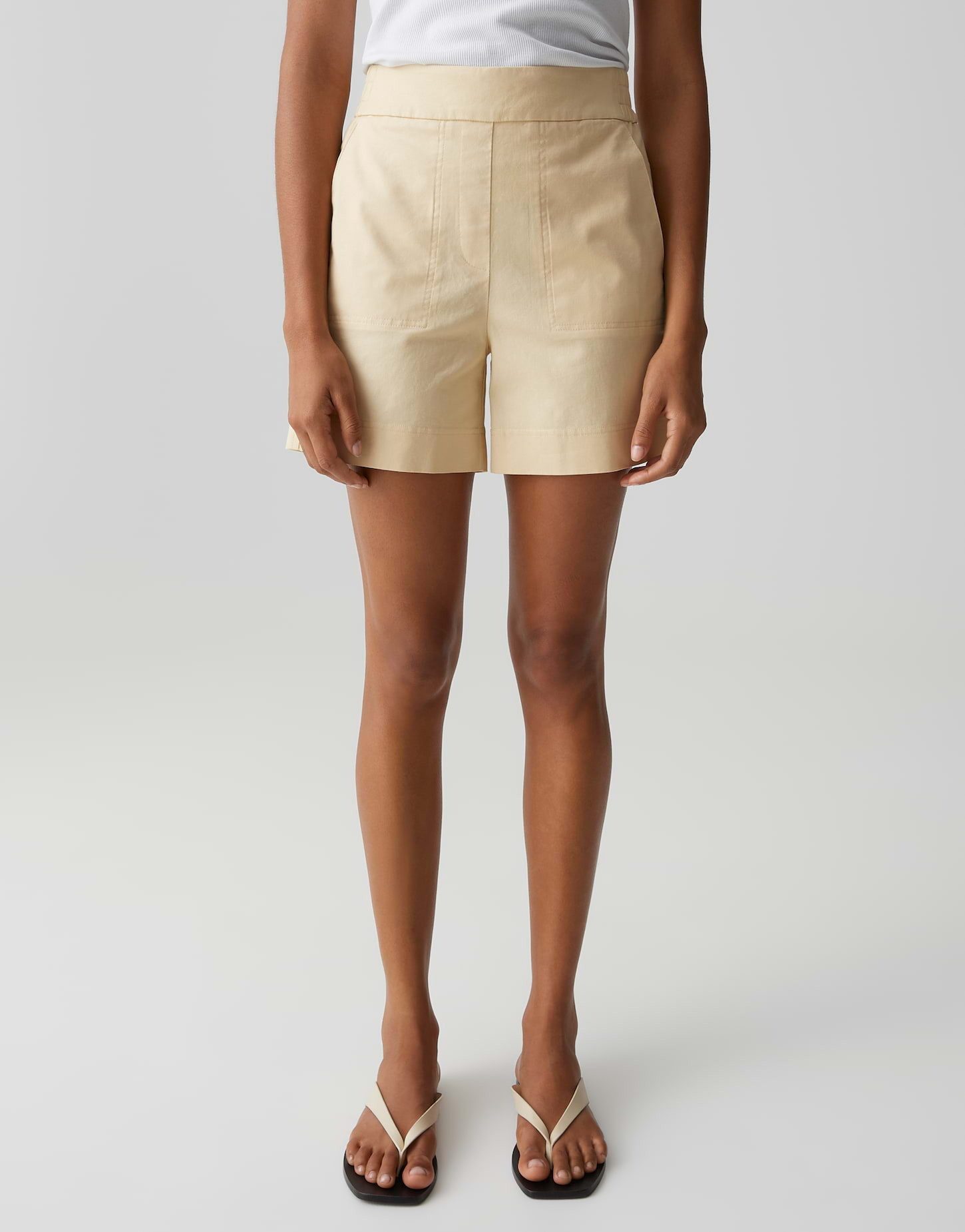 OPUS Shorts MINGAH OASIS aus Webware Gummibund hinten und Taschen bieten Komfort