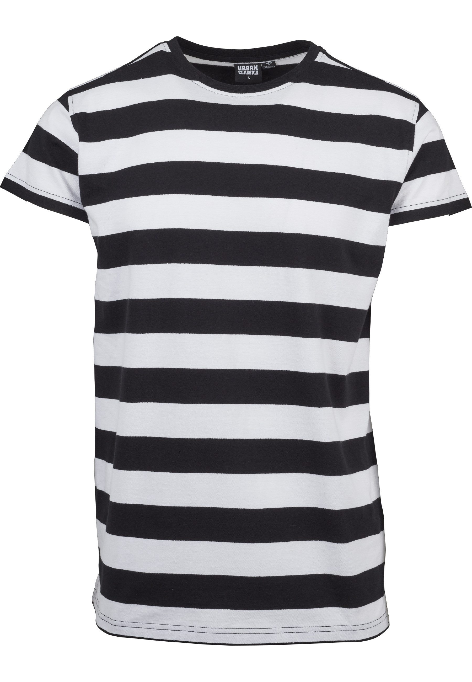 T-Shirt Urban Classics Herren Block Stripe Tee