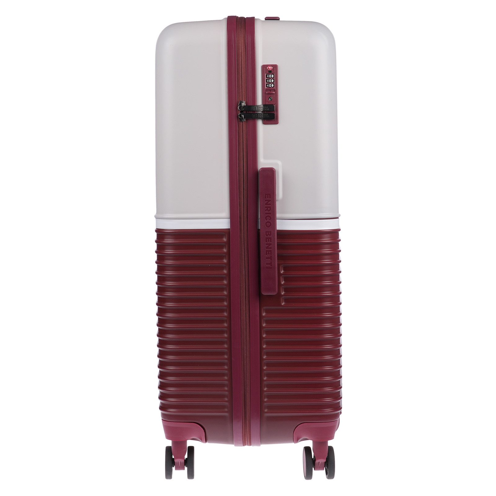 Christian Wippermann Business-Trolley XL großer Koffer Reisekoffer Hartschale, 4 Rollen, mit TSA-Schloss