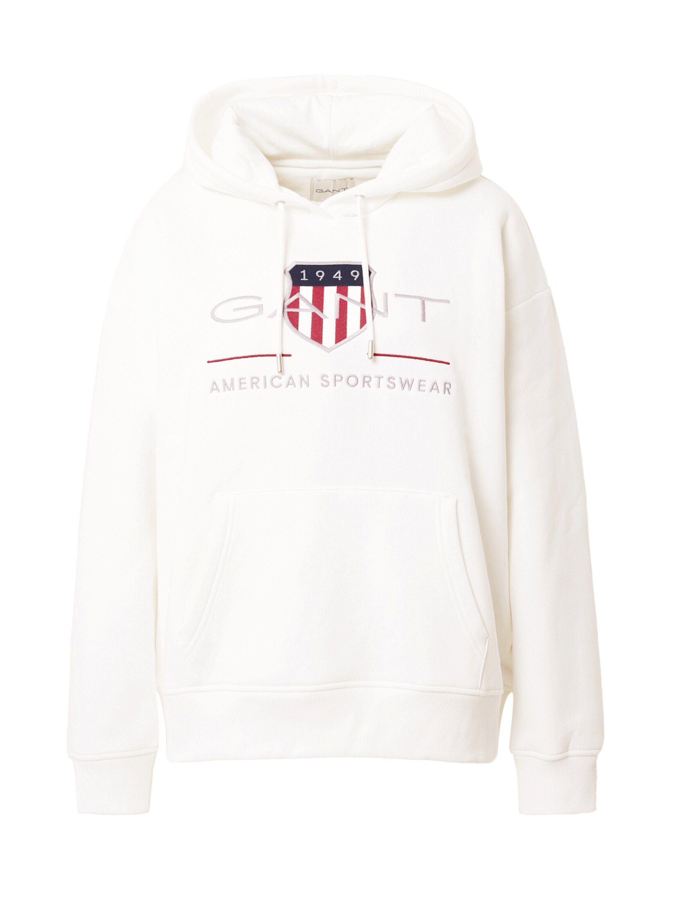 Gant Sweatshirt (1-tlg) Stickerei