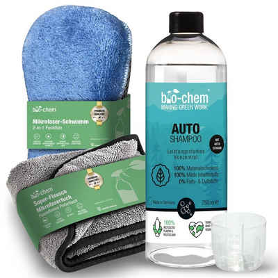 bio-chem Auto Shampoo SET 0.75 l + Zubehör Auto-Reinigungsmittel (3-St)