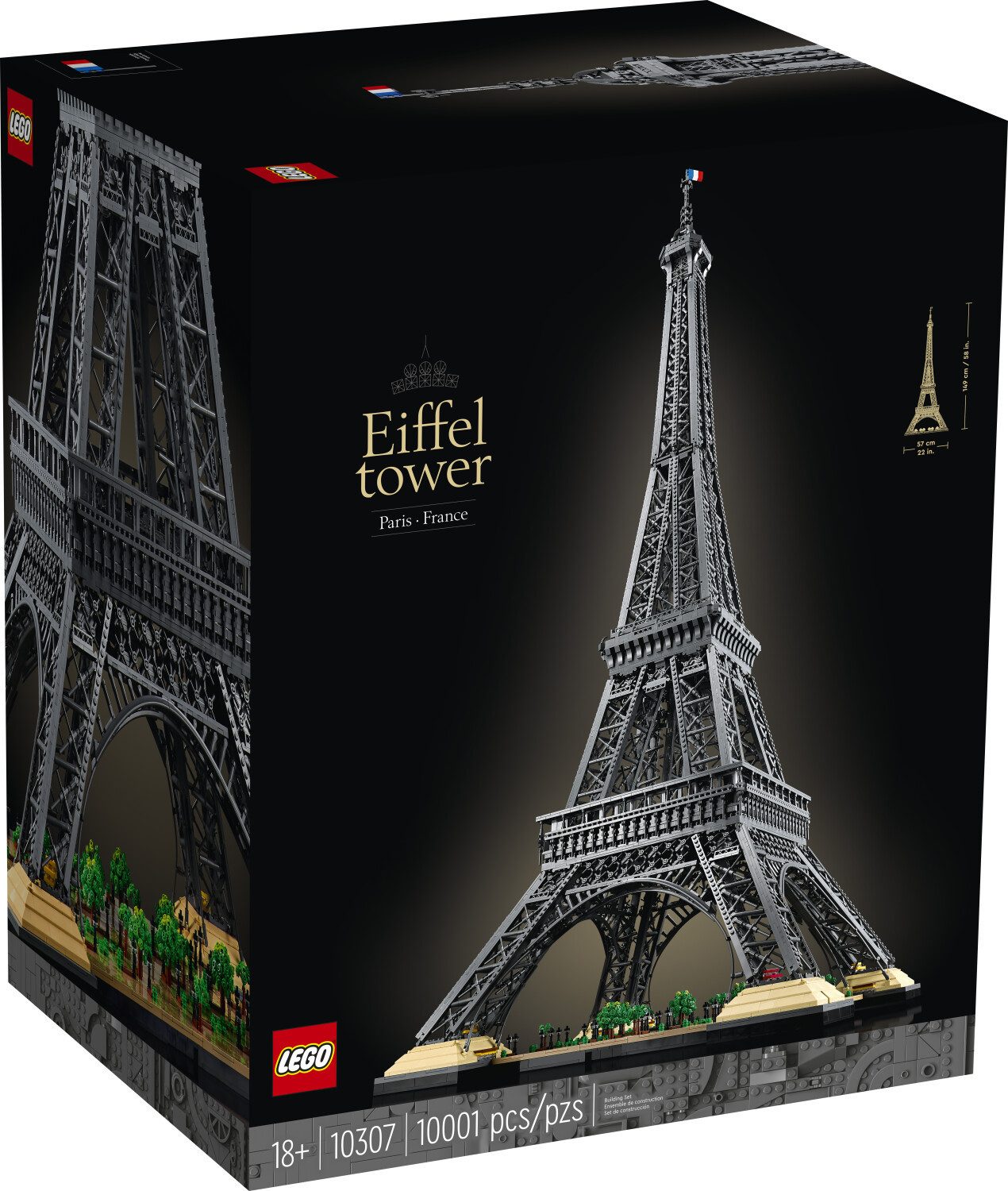 LEGO® Eifelturm (10307) Spielbausteine, (4725 St) günstig online kaufen