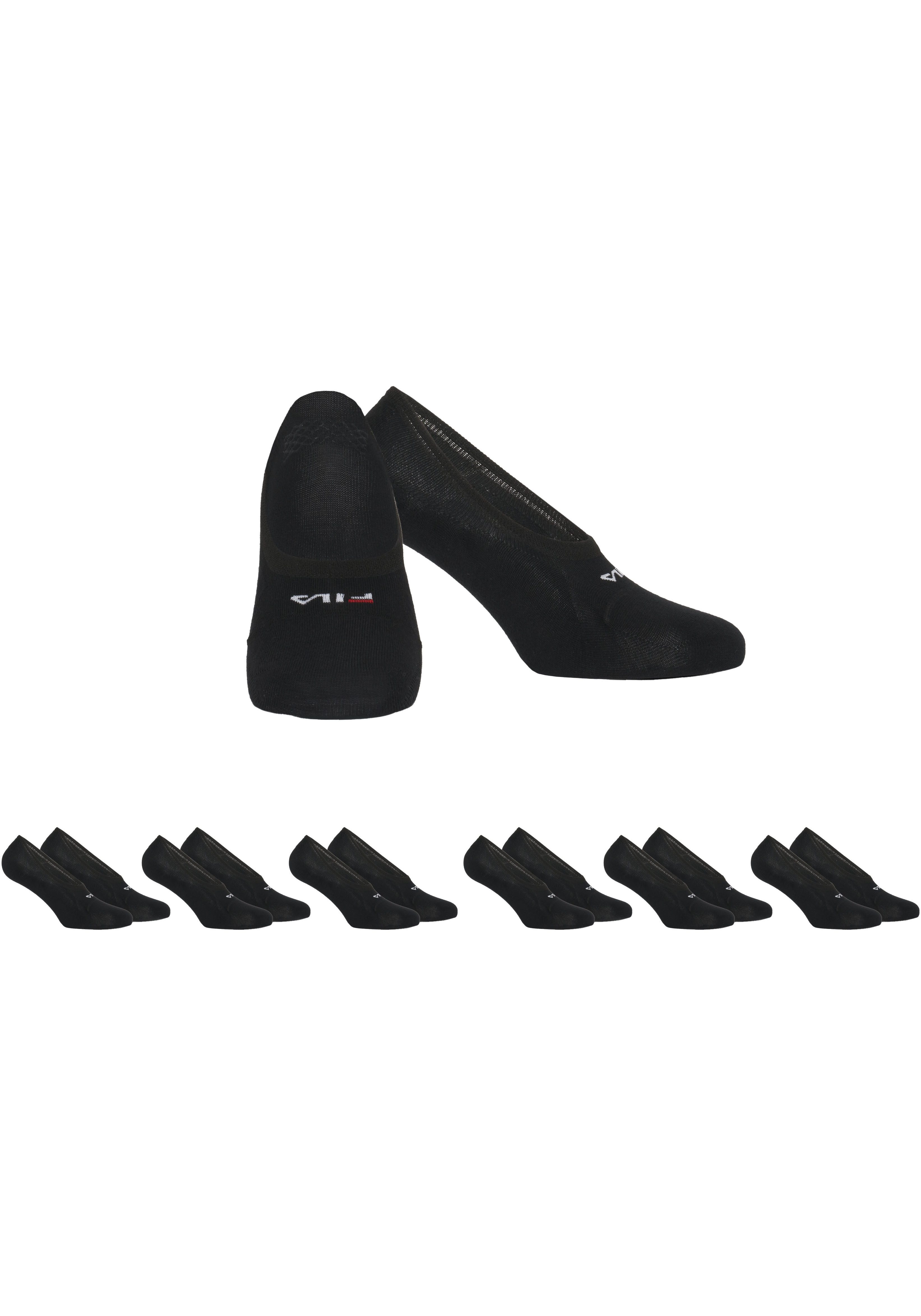 Fila Füßlinge UNISEX GHOST SOCKS (6 Paar) mit Logo-Schriftzug, Silikonstrei günstig online kaufen