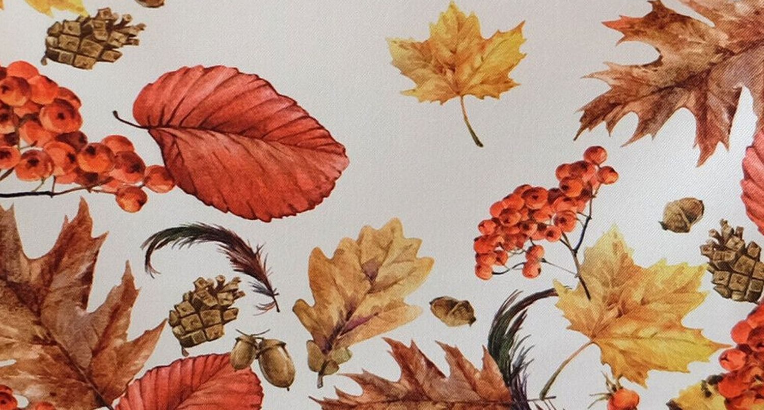 texpot Tischdecke Druckmotiv Herbstblätter Herbst Blätter günstig online kaufen