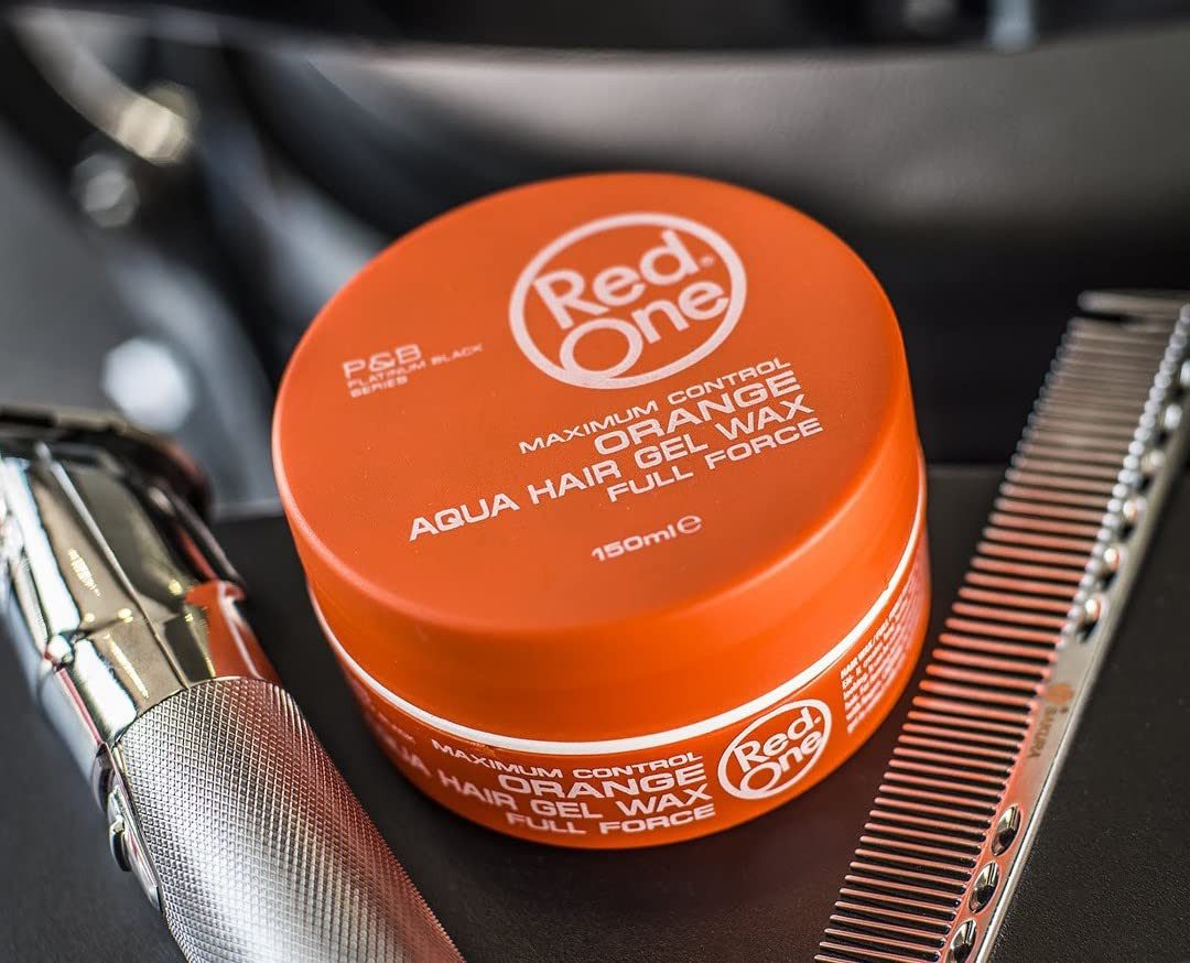 RedOne Haarwachs Haarwachs Styling Wax 150ml Orange, 3-tlg.