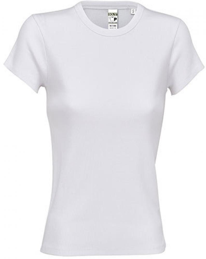 SOLS Rundhalsshirt Damen Ribbed T-Shirt - Sara