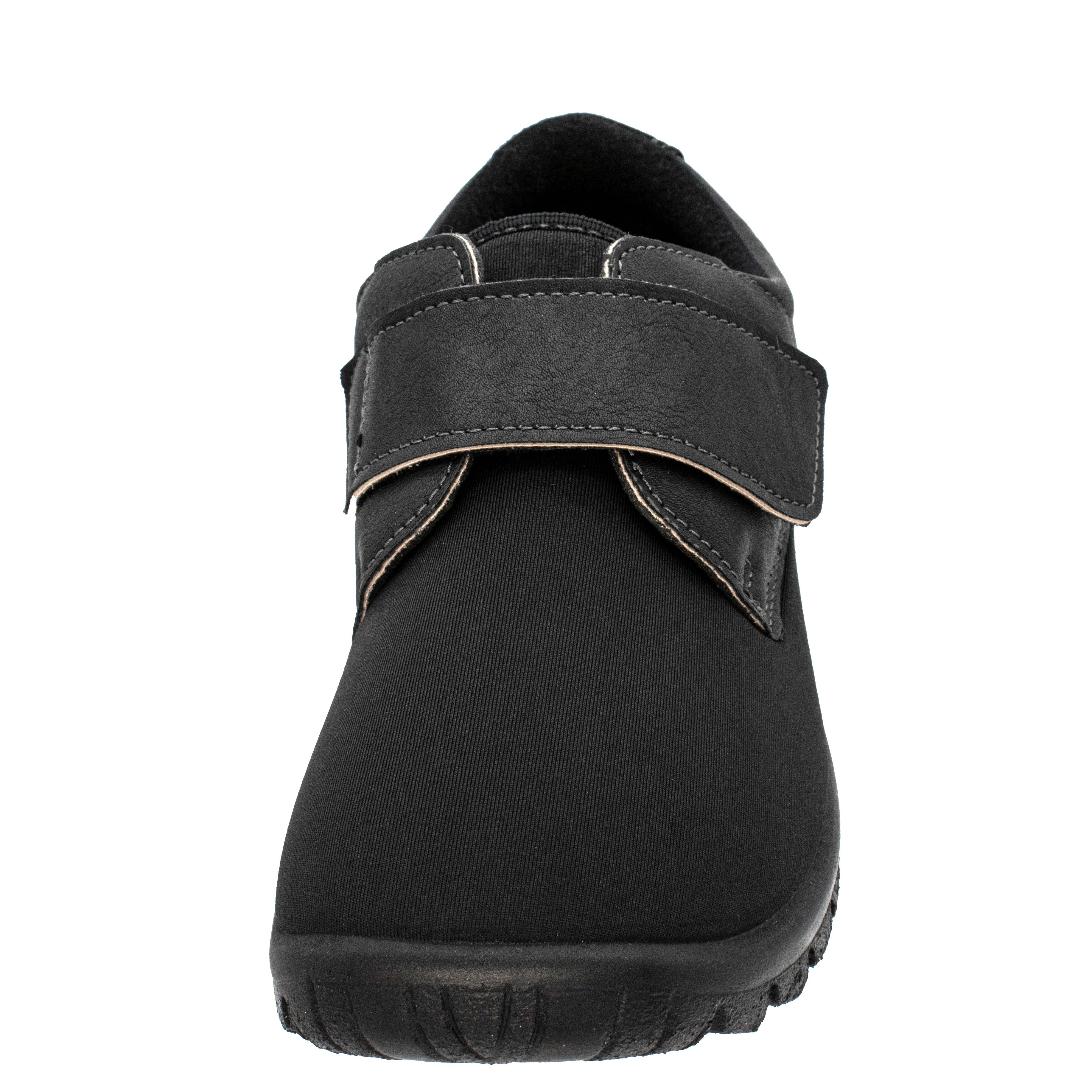 Fischer-Markenschuh Ortho Aktiv Klettschuh aus Stretch/Lederimitat, mit Molton-und Mircotexfutter, Weite H – Bild 4 von 5