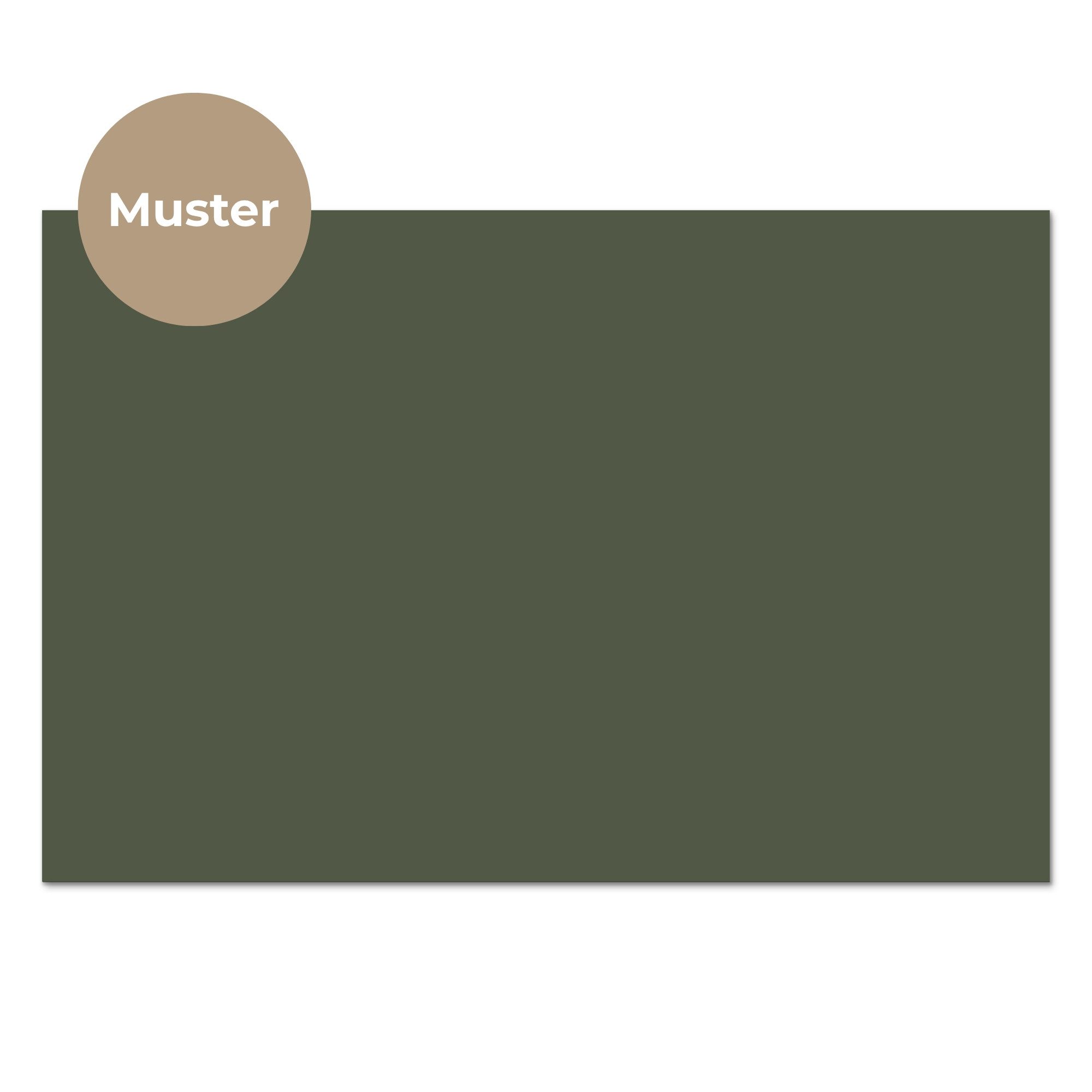 KitchenYeah Küchenrückwand Muster selbstklebend (keine Folie) Grün - Einfarbig - Olivgrün, (1-tlg), Spritzschutz, Küche, Rückwand, Küchenwand, Küchenfront, 30x20 cm