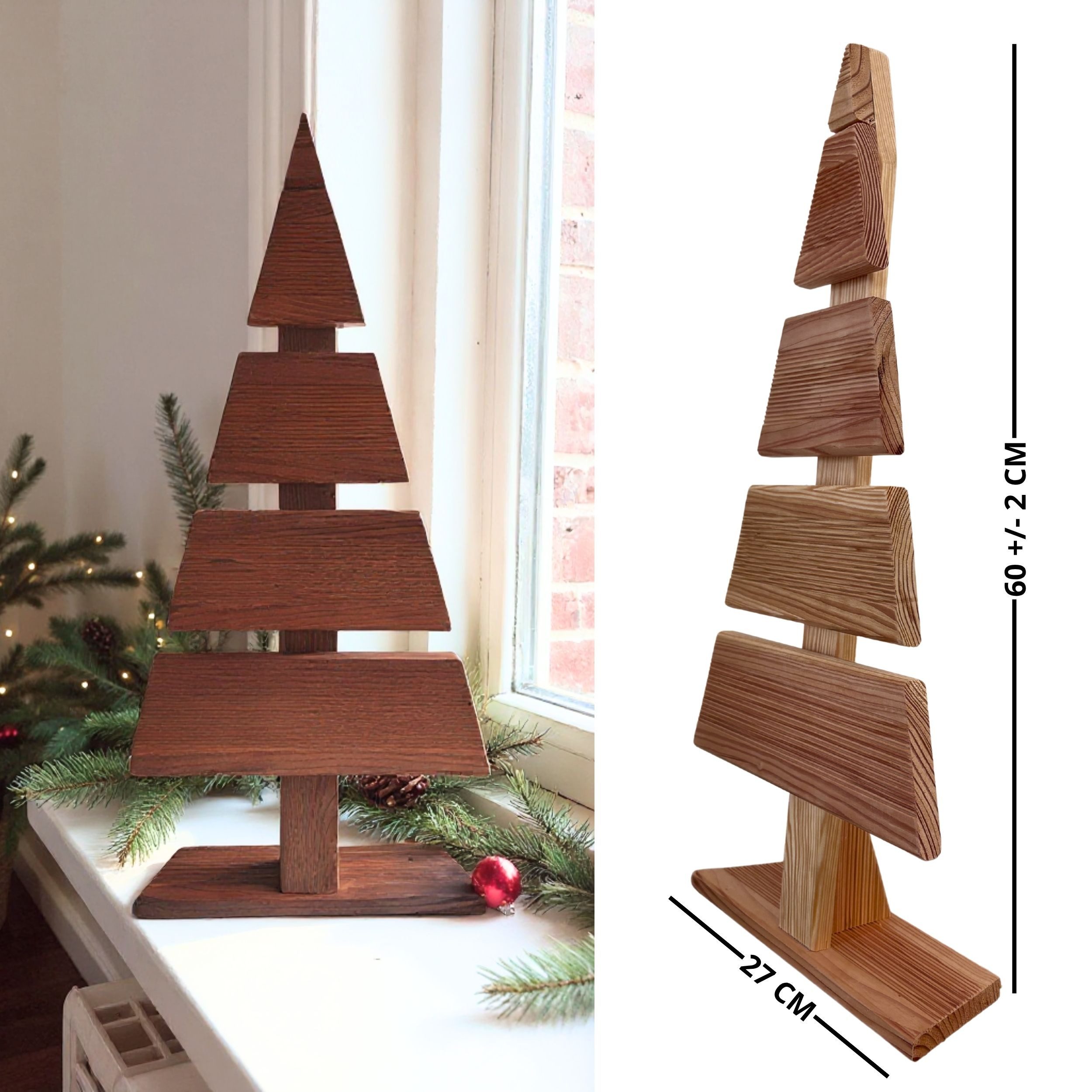 be4nature Weihnachtsfigur Tannenbaum Weihnachtsbaum Weihnachtsdeko Holztann günstig online kaufen