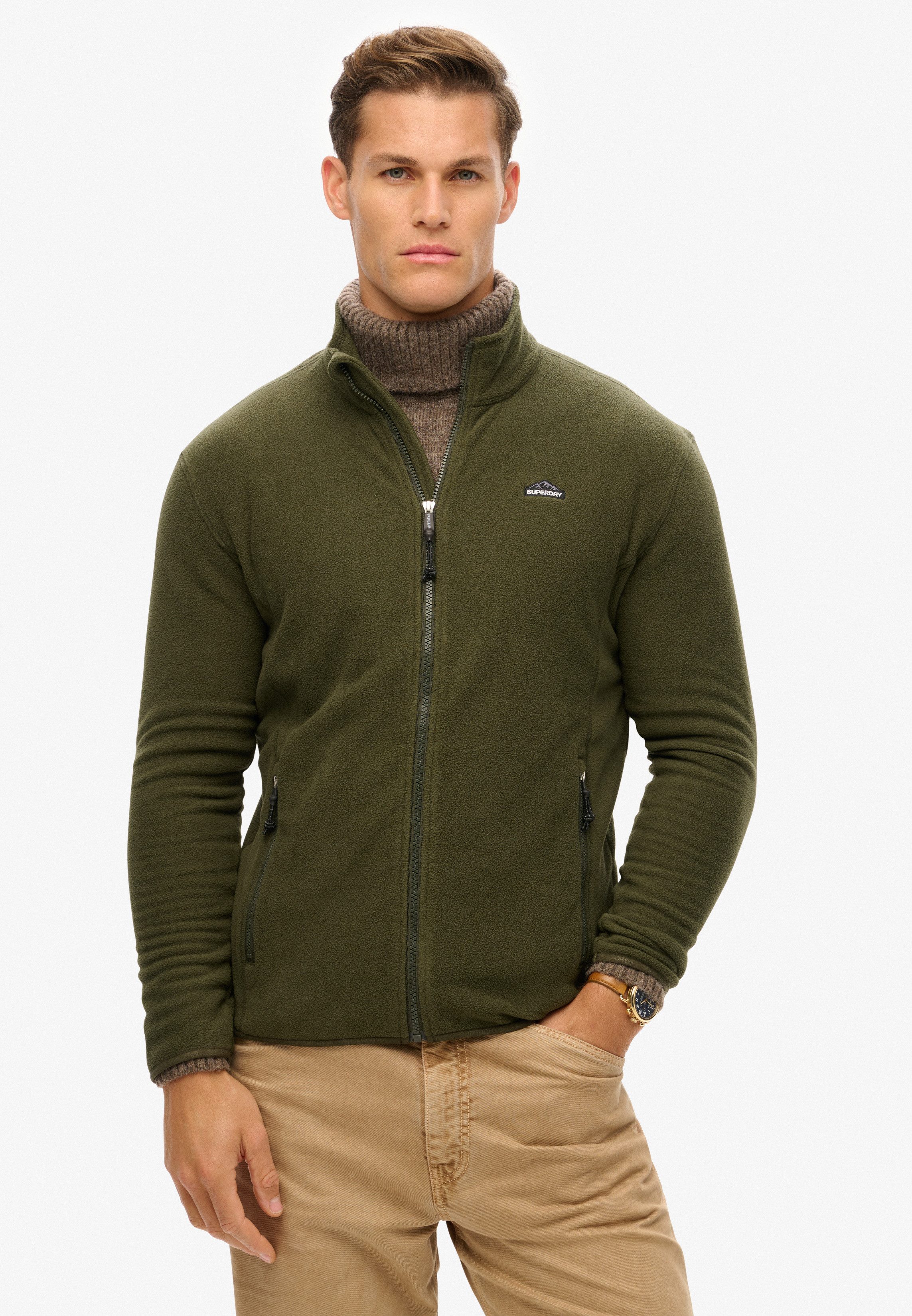 Superdry Fleecejacke POLAR FLEECE FULL ZIP günstig online kaufen