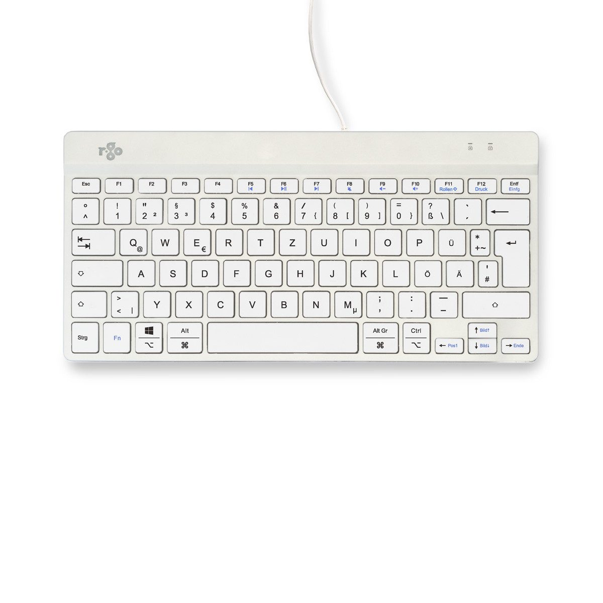 R-GO Tools RGOCODEWDWH USB-Tastatur