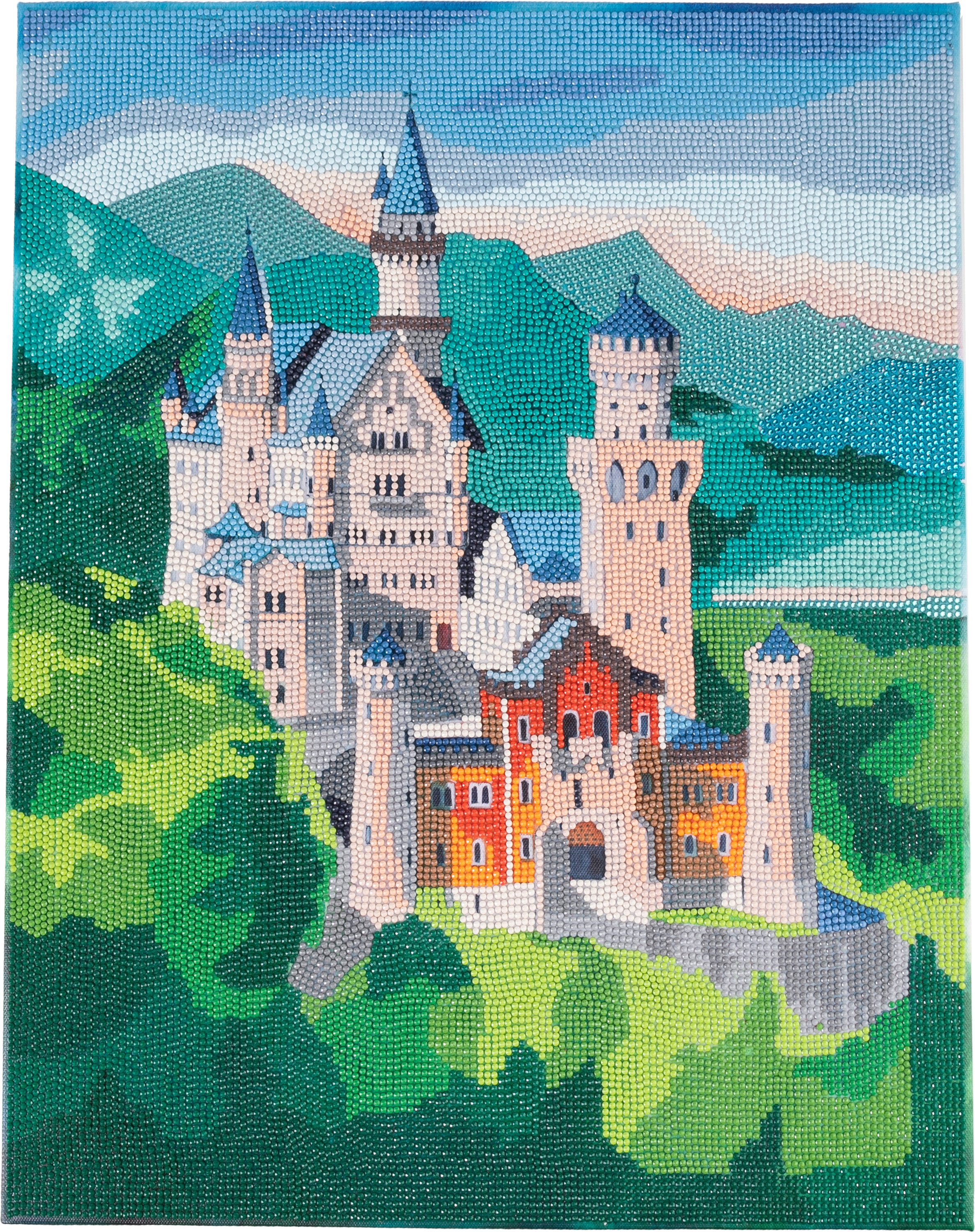 CRAFT Buddy Malvorlage Diamond Painting Crystal Art Kit 40x50cm, 50x40cm