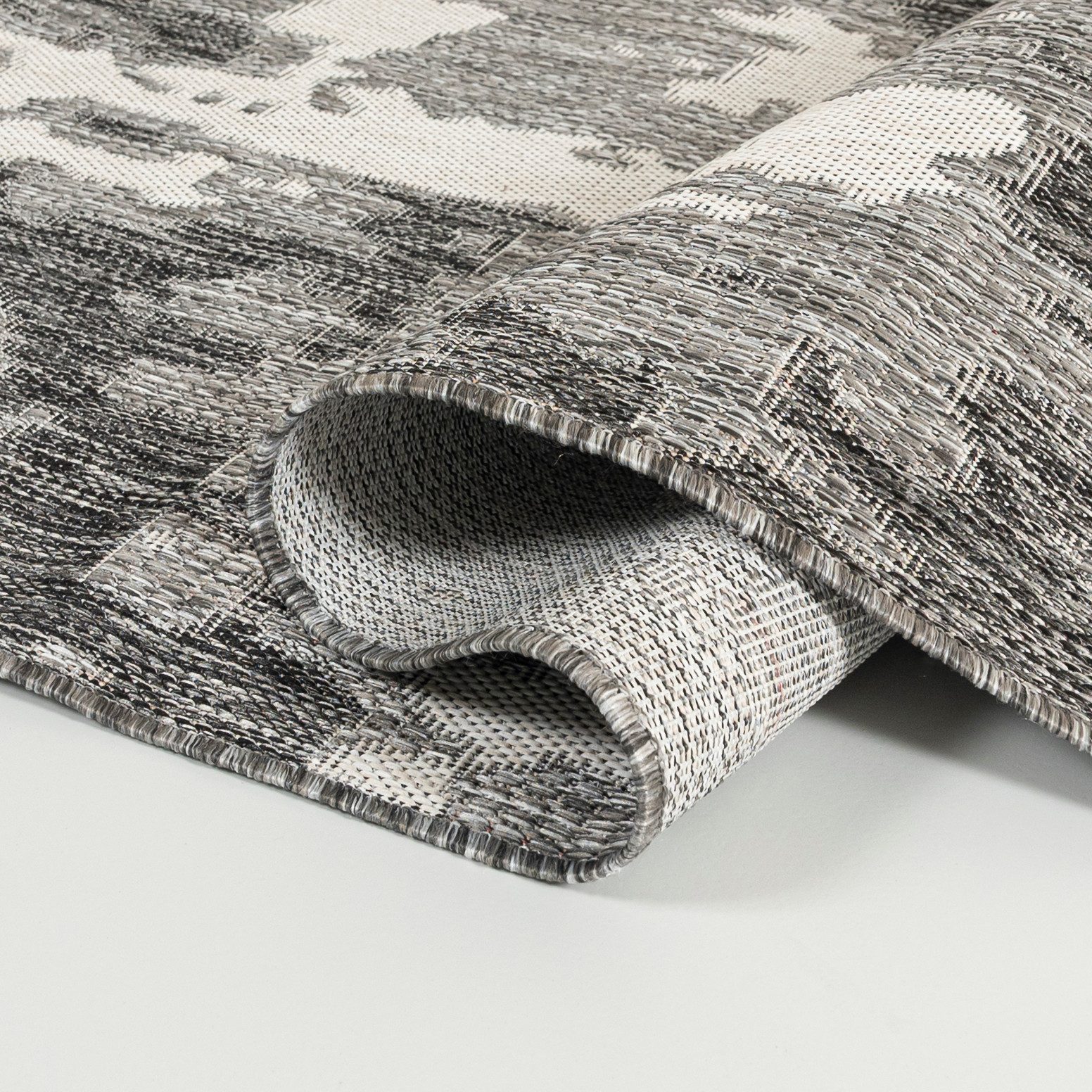 Mazovia Designteppich In-Outdoor-Teppich Abstrakt Balkon, Terrasse, Patio, Pavillon, 250 x 350 cm, Wasserdicht