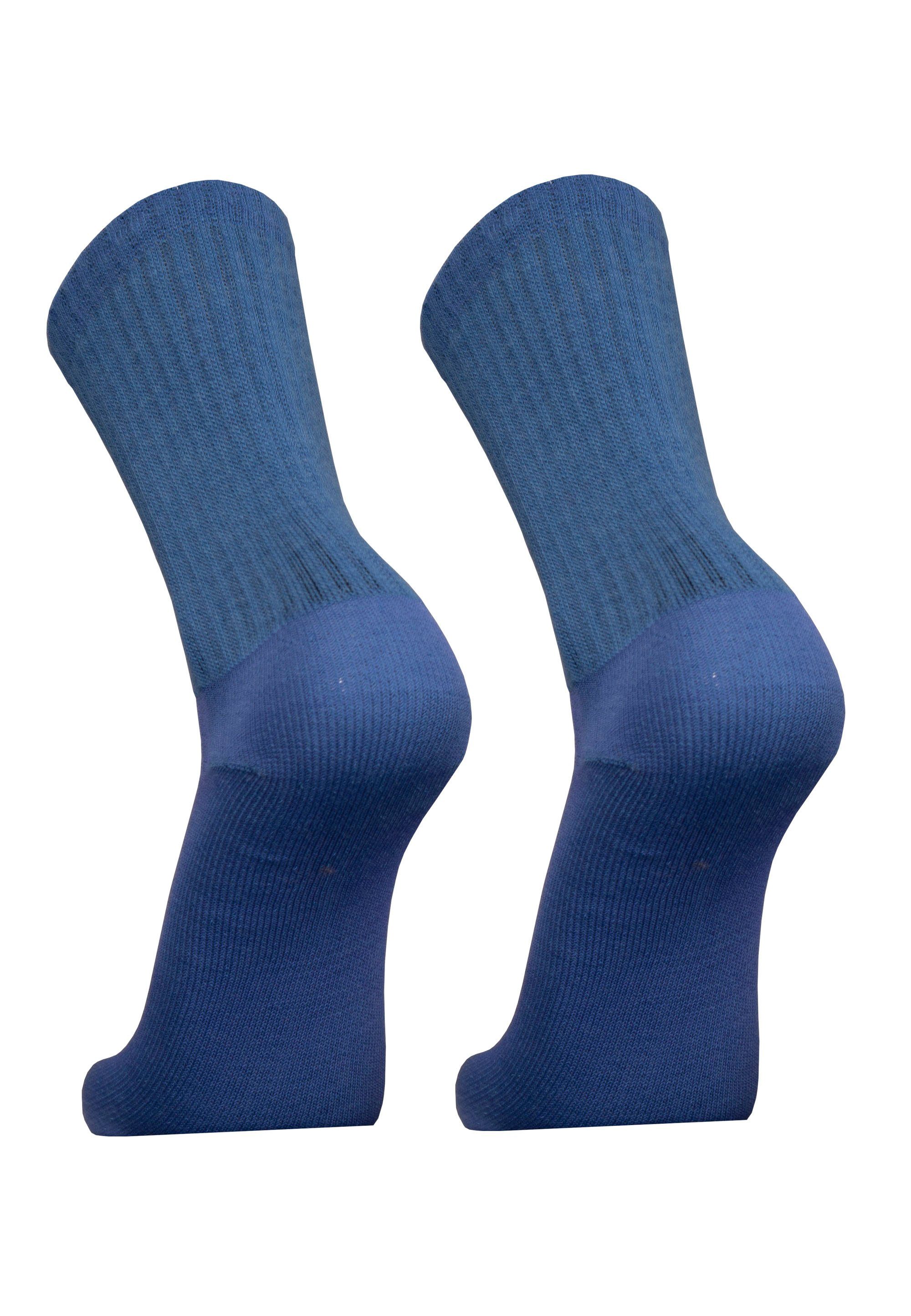 UphillSport blau (2-Paar) Qualität 2er atmungsaktiver SPORT Pack in Socken MERINO