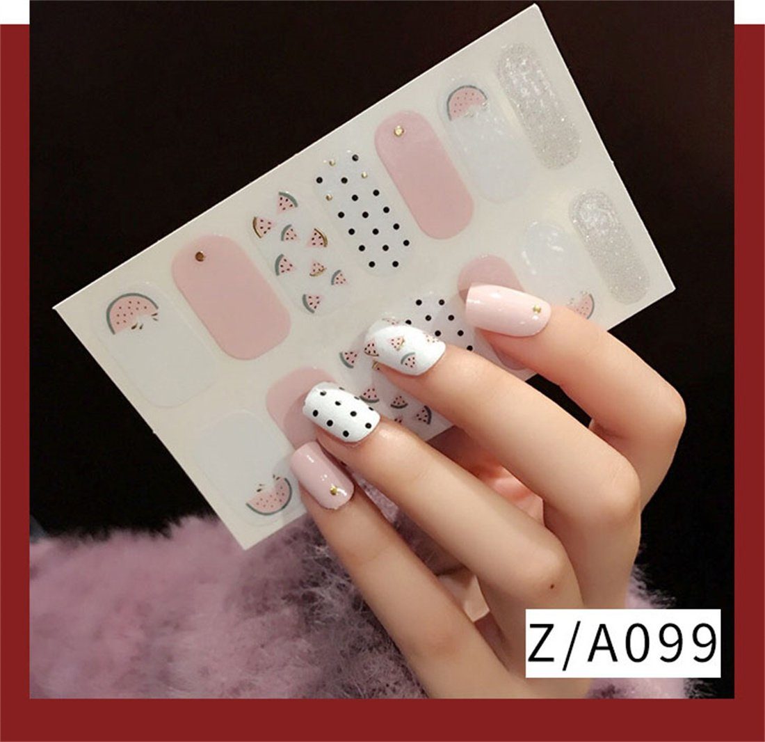 Zubehör Nageldesign KSYLH Nagelkunstaufkleber 10er Stamping Nagelaufkleber, Hot 3d Set