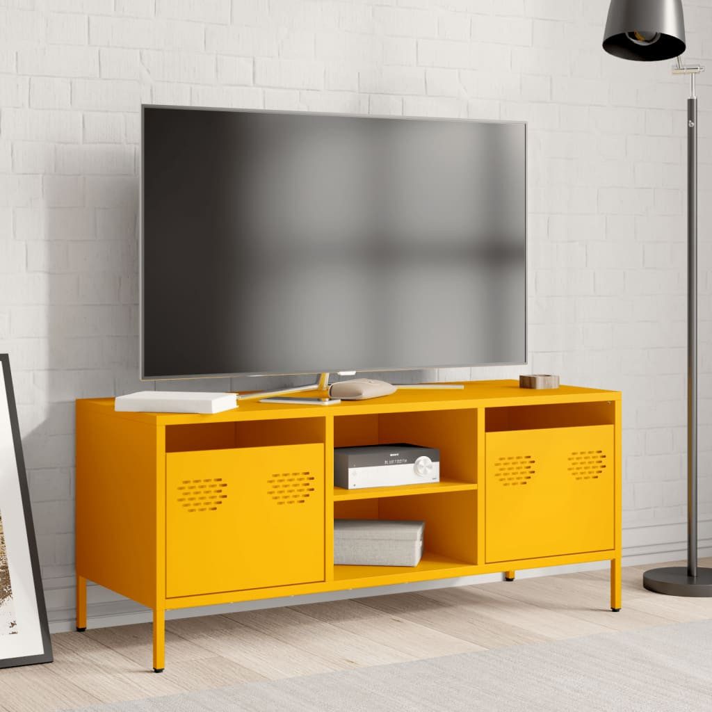 vidaXL TV-Schrank TV-Schrank Senfgelb 101,5x39x43,5 cm günstig online kaufen