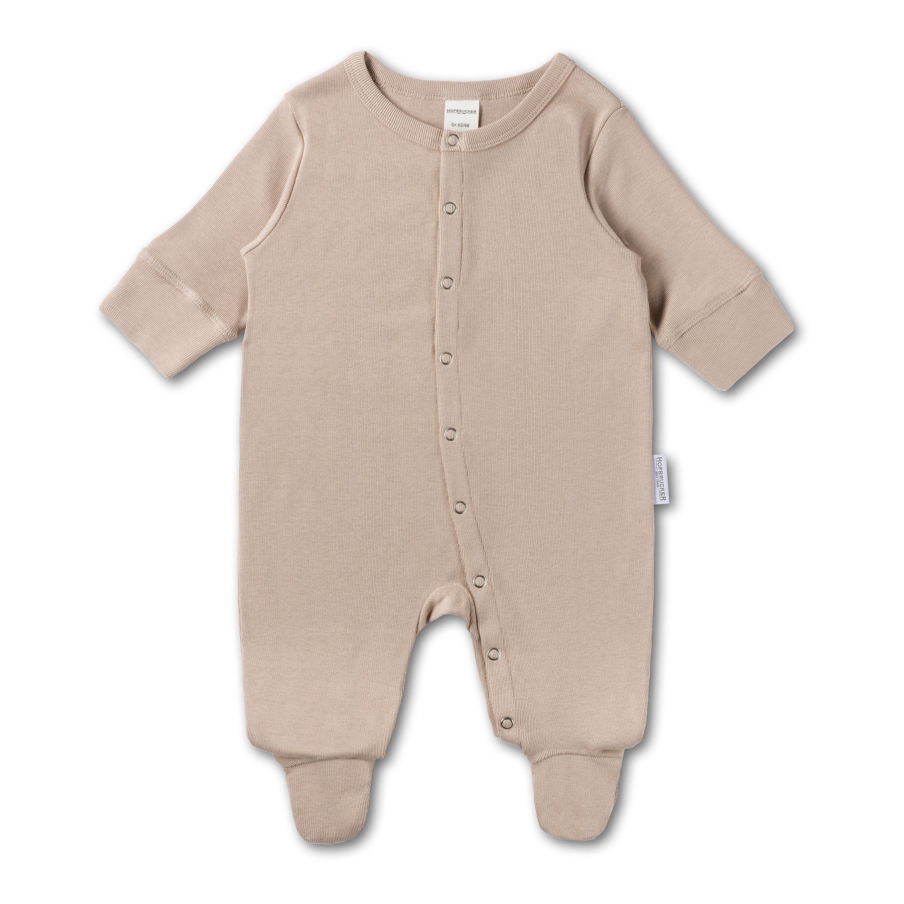 Hofbrucker seit 1948 Schlafanzug Baby Schlafanzug taupe MINA