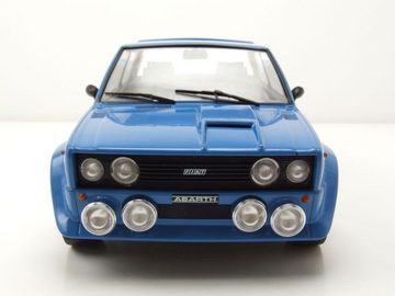 ixo Models Modellauto Fiat 131 Abarth 1980 blau Modellauto 1:18 ixo models, Maßstab 1:18