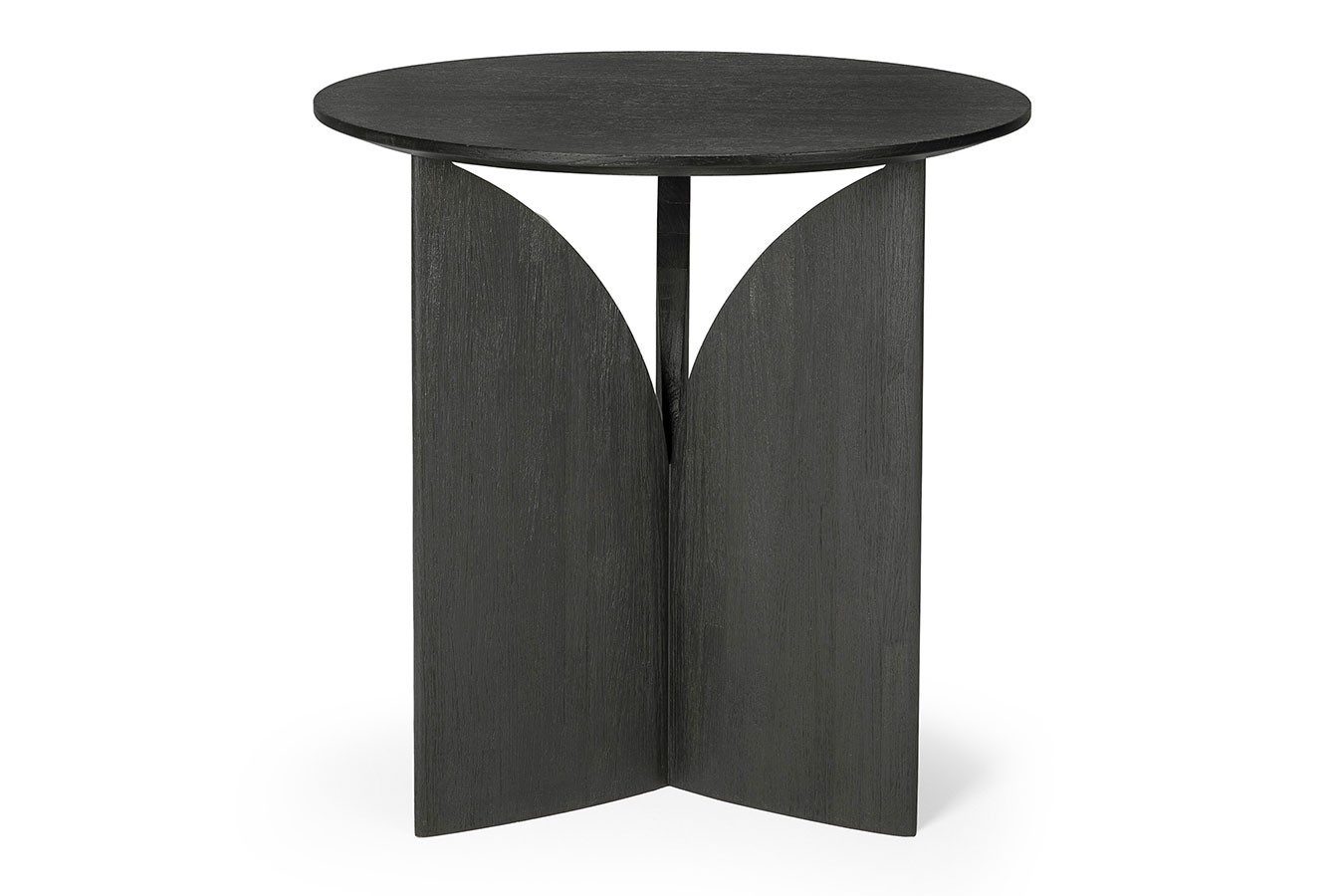 Ethnicraft Beistelltisch Beistelltisch Fin Teak schwarz