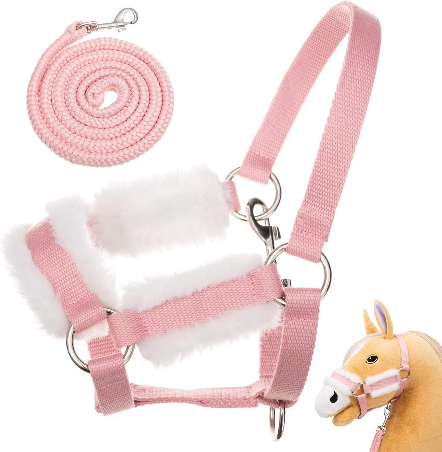 Hoofly Steckenpferd Hobby Horse Halfter, (Hobby Horse Ausstattung, Hobby Horse Zubehör)
