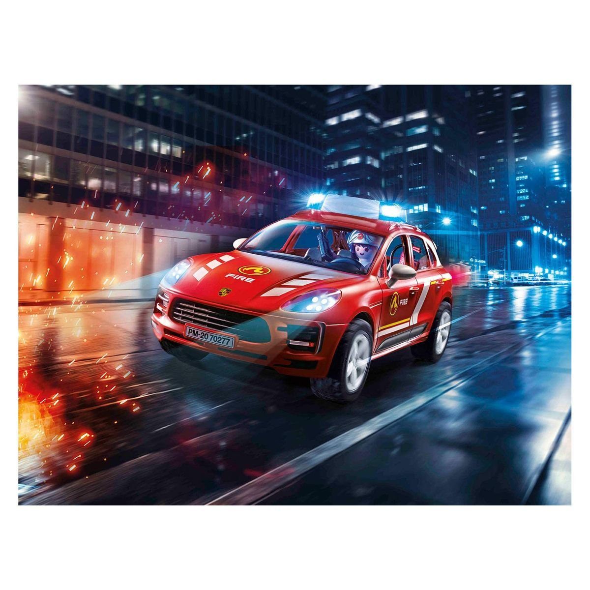 Playmobil® Spielzeug-Auto »PLAYMOBIL® 70277 - Porsche - Macan S Feuerwehr«