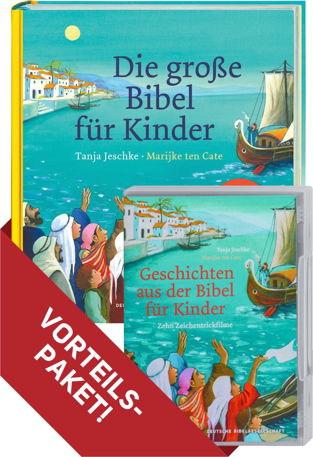 Die große Bibel für Kinder. Kombi-Paket (Buch + DVD) / Tanja Jeschke
