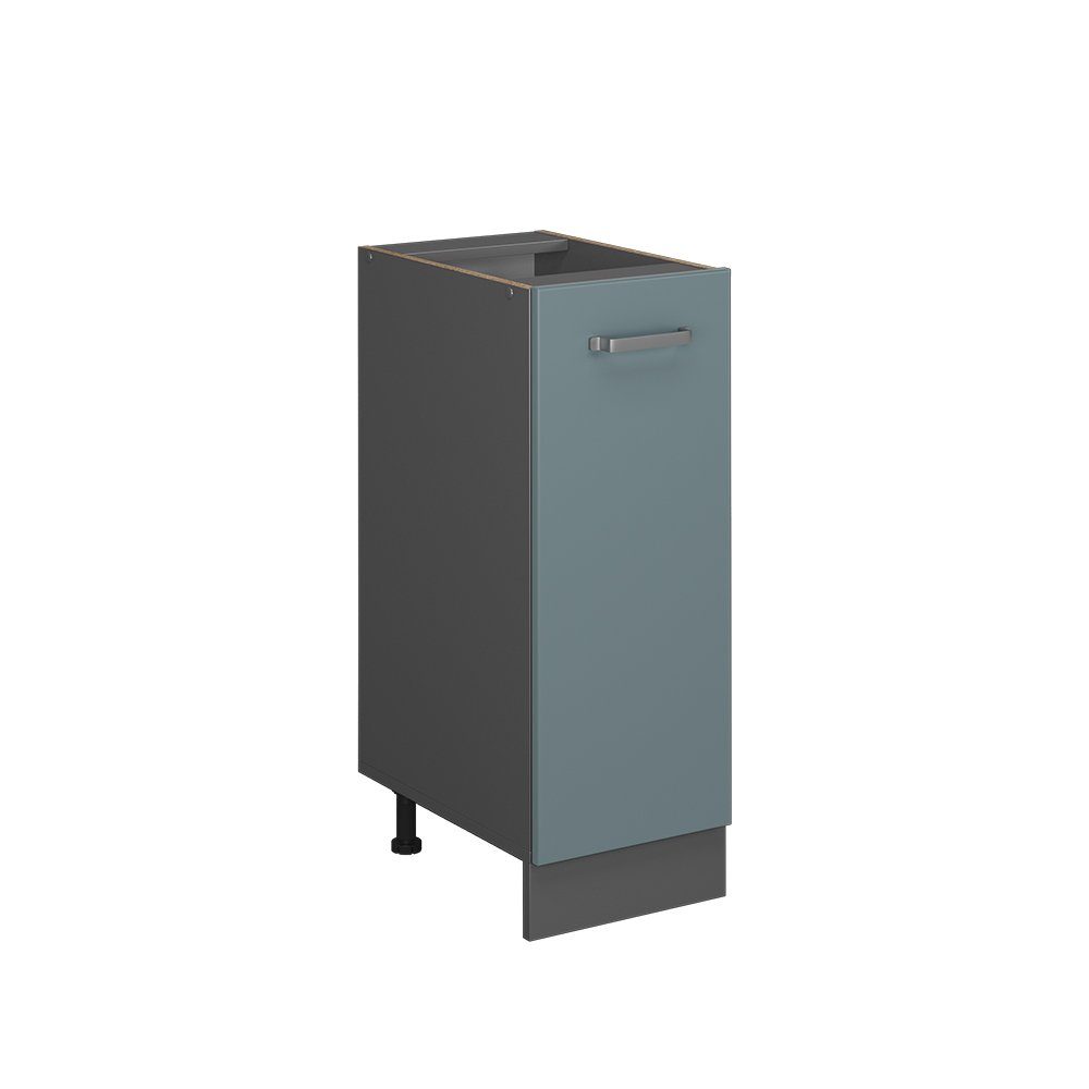 Vicco Apothekerschrank R-Line, Blau-Grau/Anthrazit, 30 cm günstig online kaufen