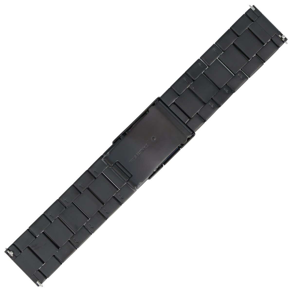 Fossil Uhrenarmband 24mm Metall Schwarz JR-1401 LB-JR1401