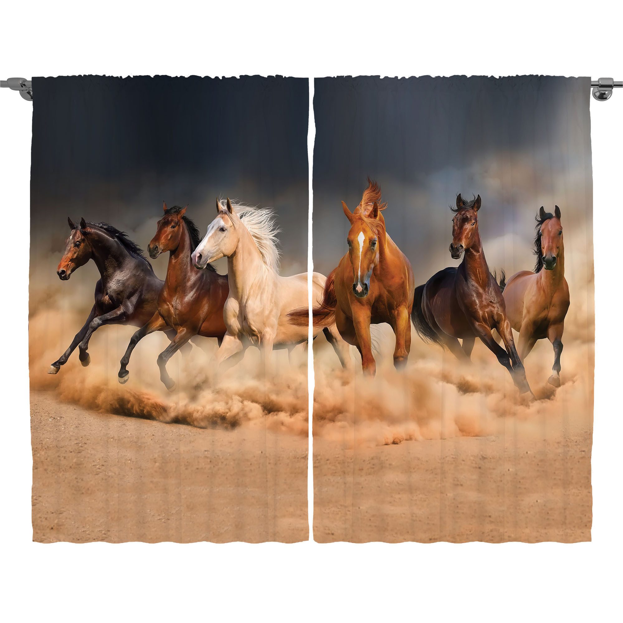 Abakuhaus Gardine Schlafzimmer Kräuselband Vorhang mit Schlaufen und Haken, günstig online kaufen