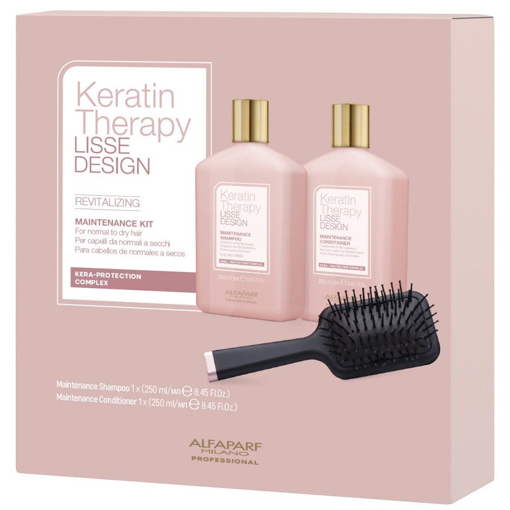 Alfaparf Milano Haarpflege-Set Alfaparf Keratin Therapy REVITALIZING Geschenkset
