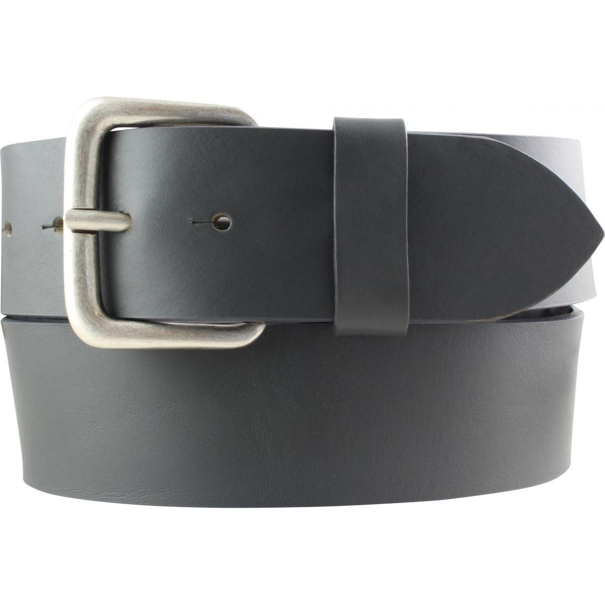 Ledergürtel Jeansgürtel aus Vollrindleder 5 cm - Leder-Gürtel für Herren 50mm - Br