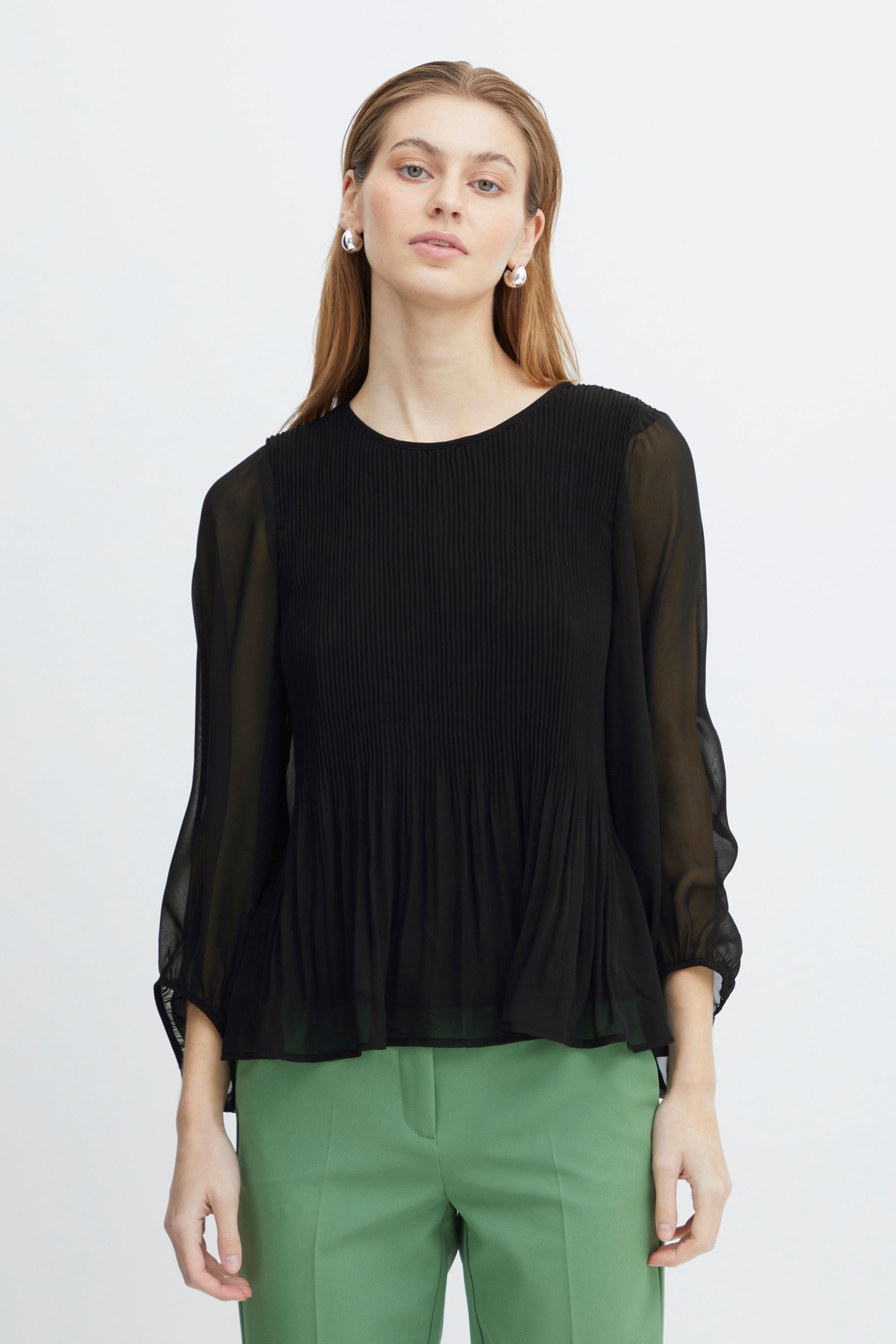 Blusenshirt IHNALLA LS - 20118109