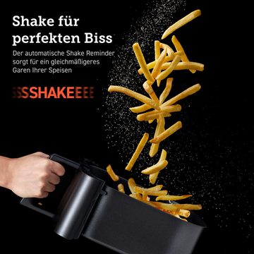 Cosori Heißluftfritteuse, Premium II Chef Edition, CAF-P651-KEUR, 6.2 Liter, 1700,00 W, 360°-Luftzirkulation, schwarz