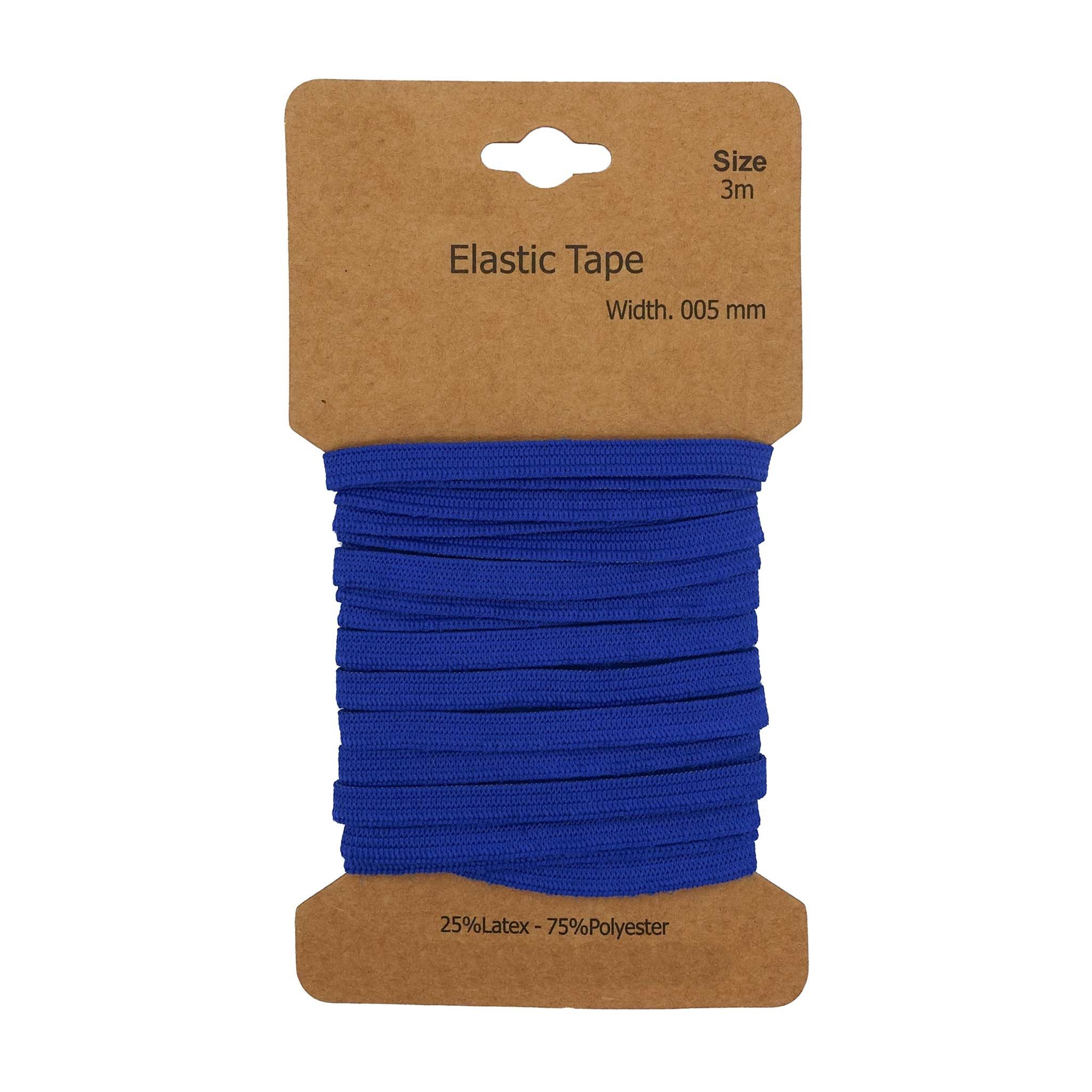 5 M Gummilitze 9 Mm Dunkelblau | Gummilitze | Elast Produktbild-Vorschau 4