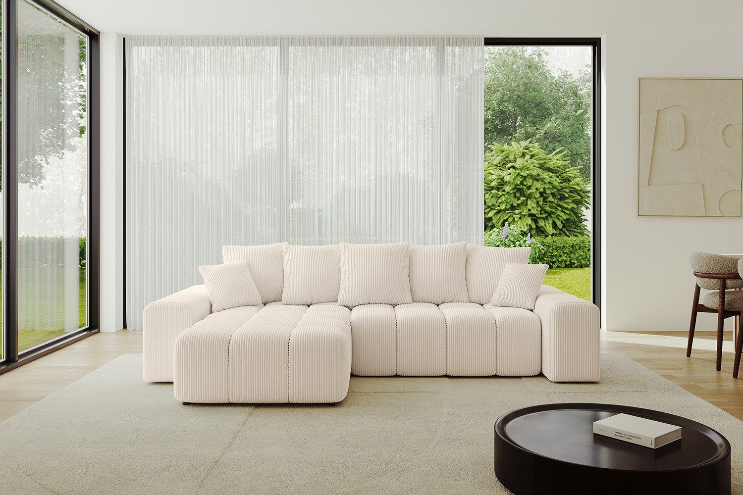ALTDECOR Ecksofa ENIL-L, Couch mit Schlaffunktion, günstig online kaufen