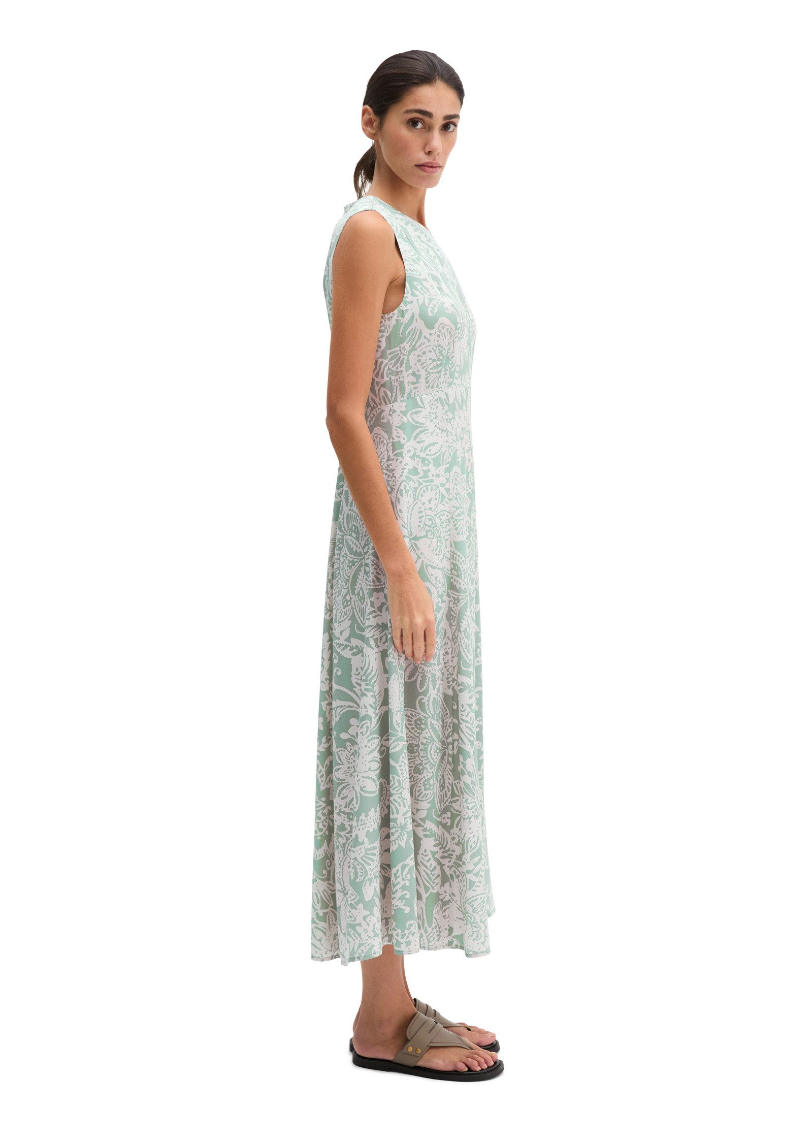 Marc O'Polo Druckkleid aus bedrucktem Viskose-Twill