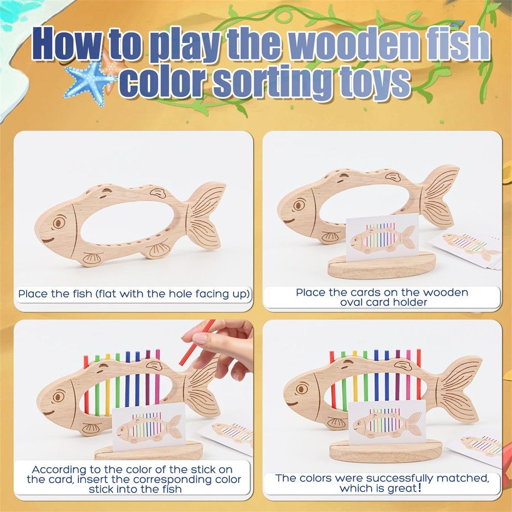 RWEUOQ Lernspielzeug Montessori Lernspielzeug aus Holz günstig online kaufen