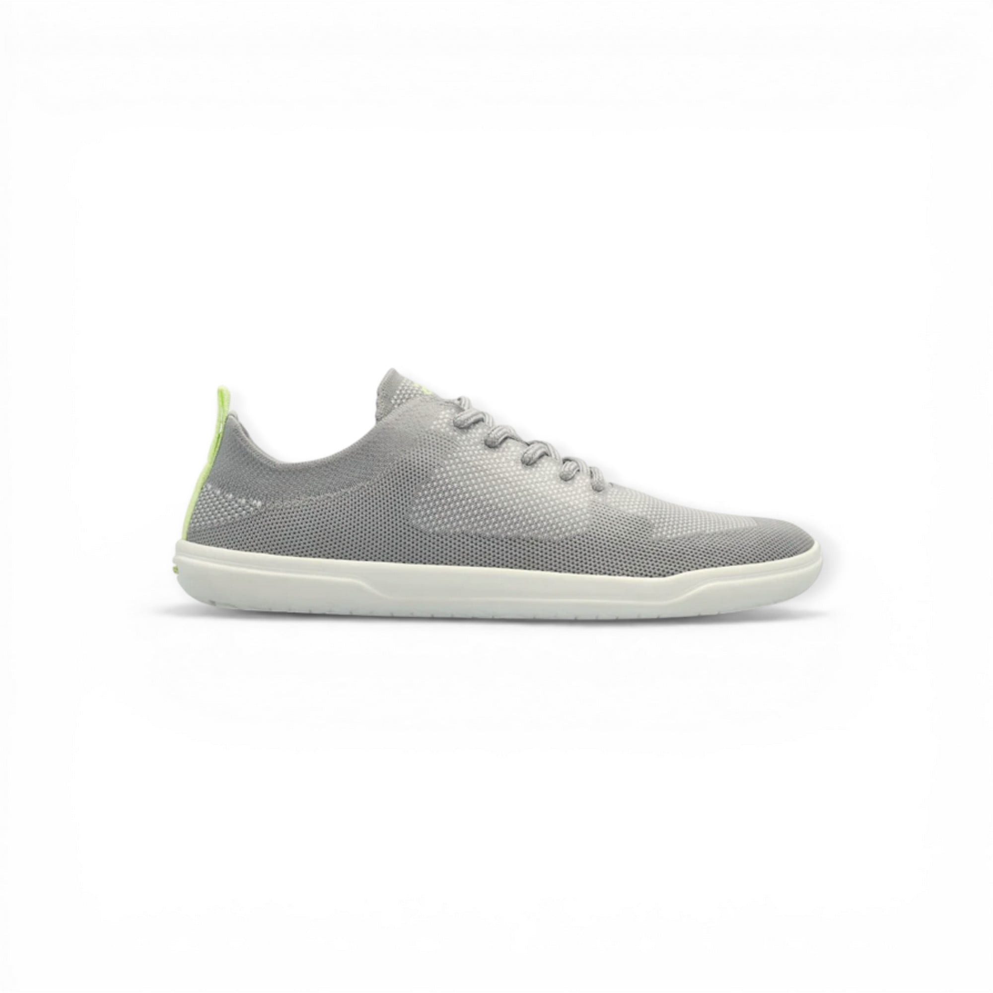 GROUNDIES Sneaker Active Knit (Zero Drop, nahtlos) grau Damen Barfußschuh