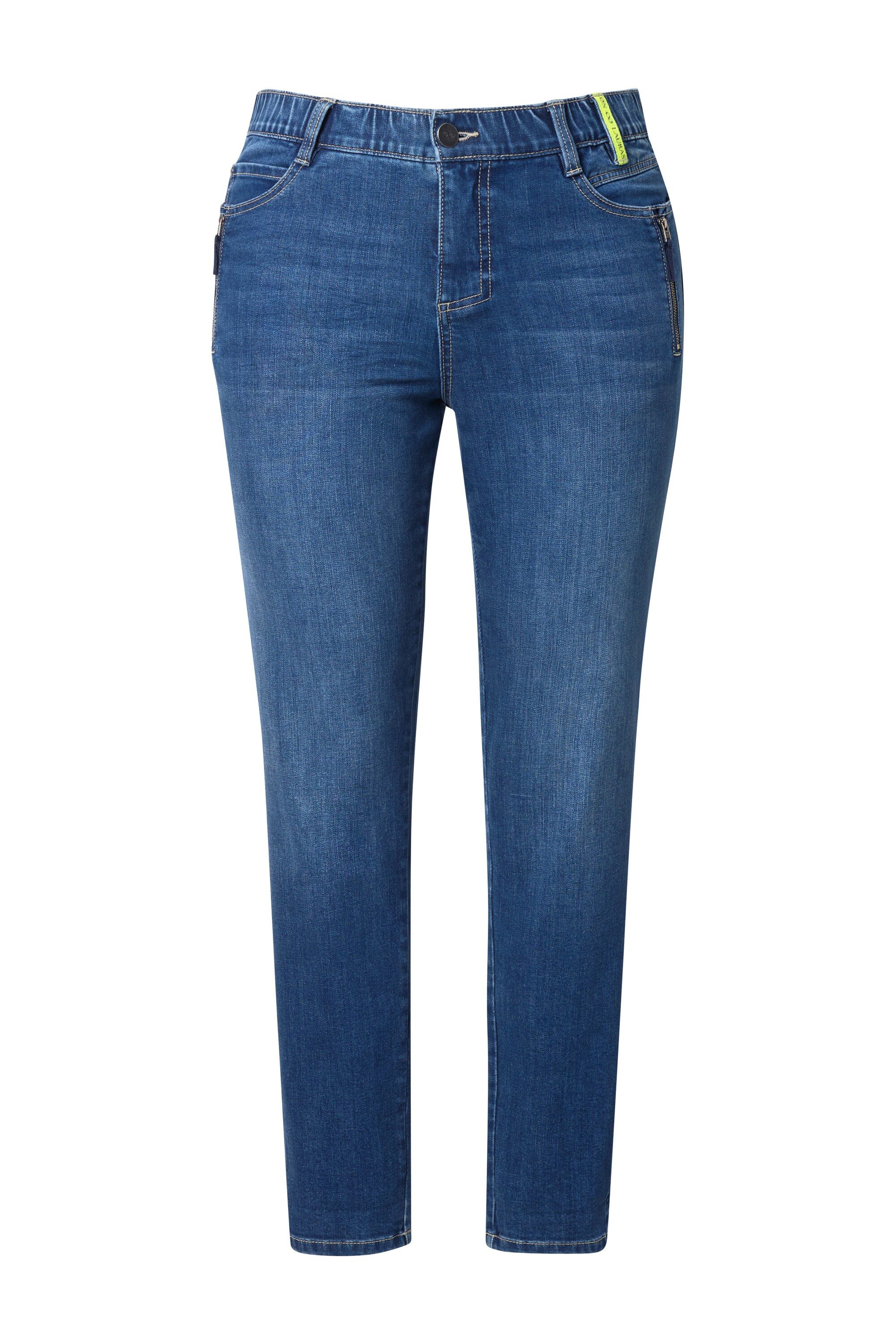 Röhrenjeans Slim-Jeans 5-Pocket