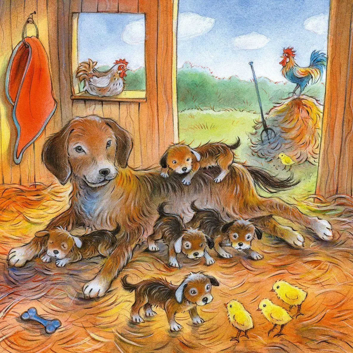 Ravensburger Puzzle Kuschelzeit. Kinderpuzzle 3 x günstig online kaufen