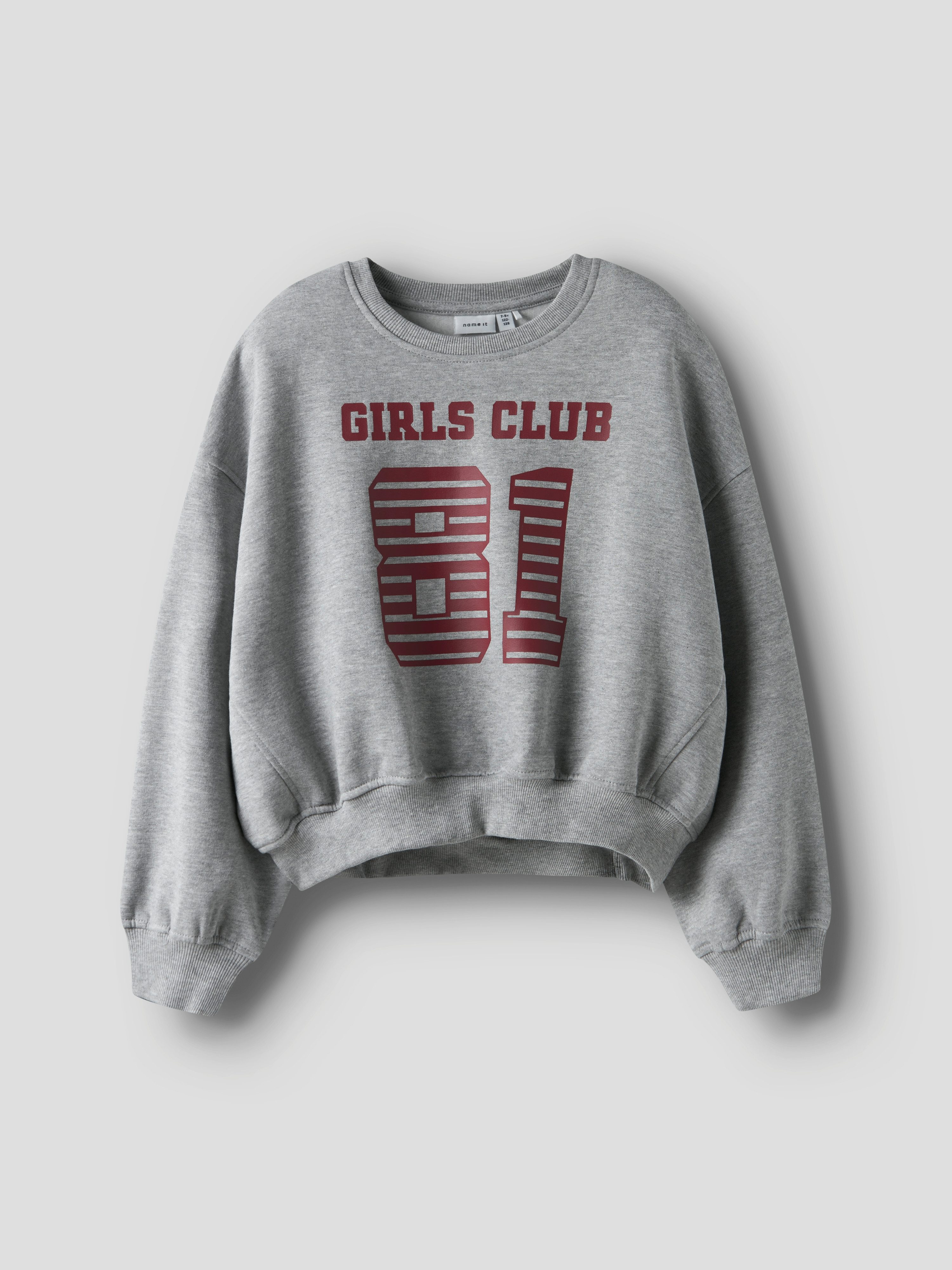 Name It Sweatshirt NKFTAYA LS RLX SHORT SWEAT BRU BOX