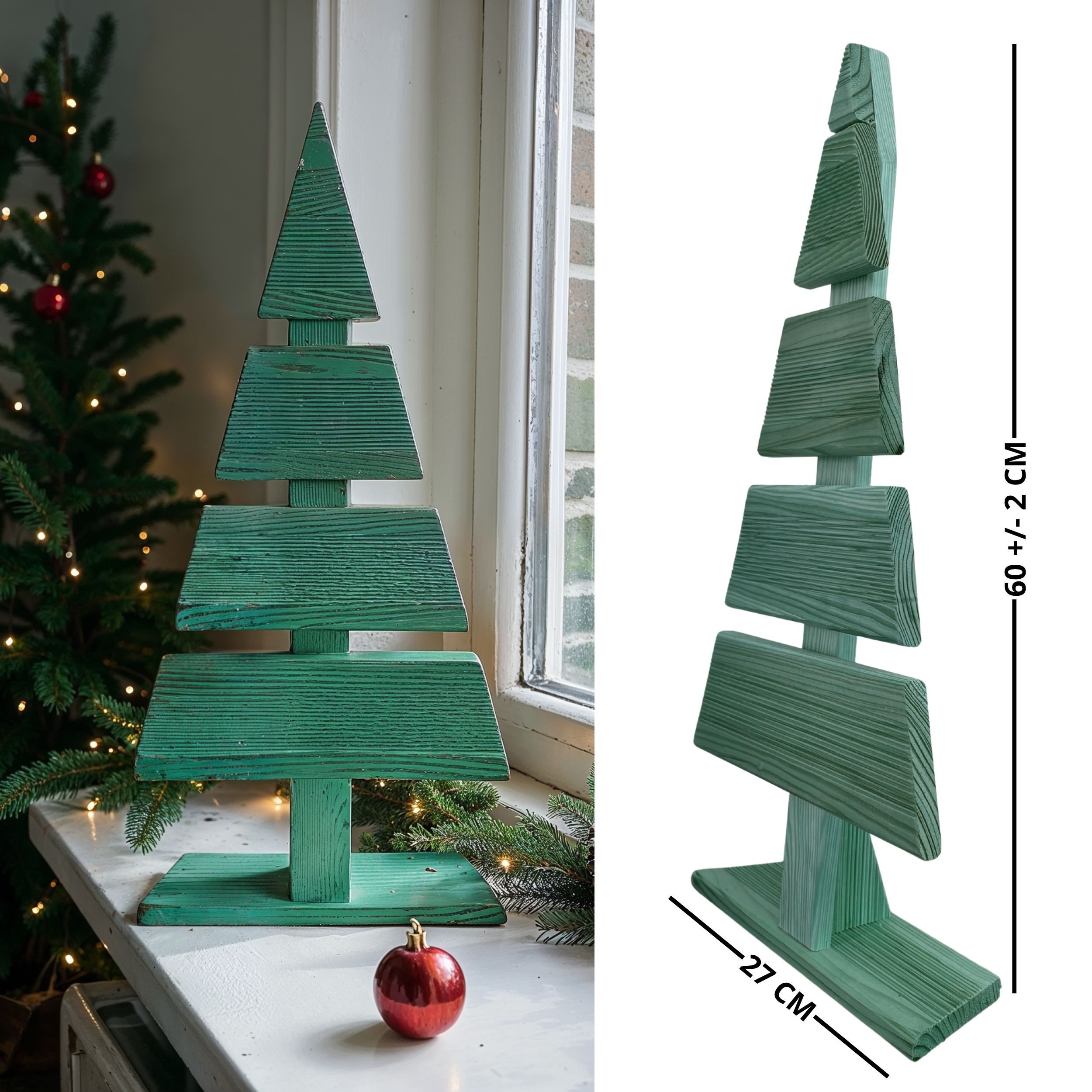 be4nature Weihnachtsfigur Tannenbaum Weihnachtsbaum Weihnachtsdeko Holztann günstig online kaufen