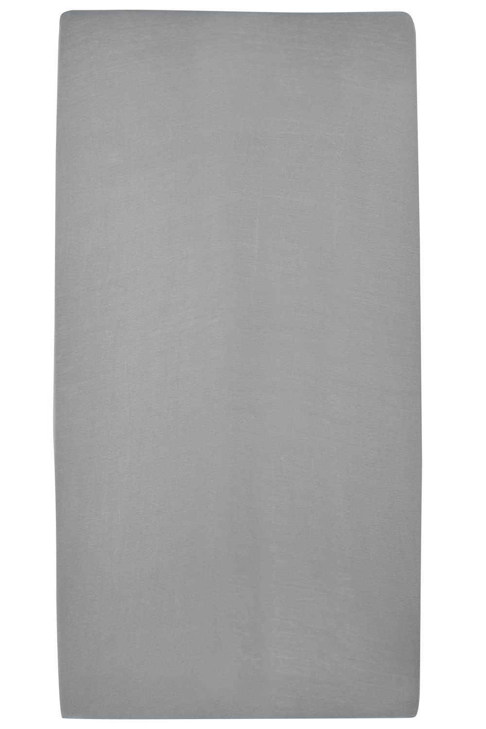 Meyco Home Spannbettlaken Uni Grey, Jersey, günstig online kaufen