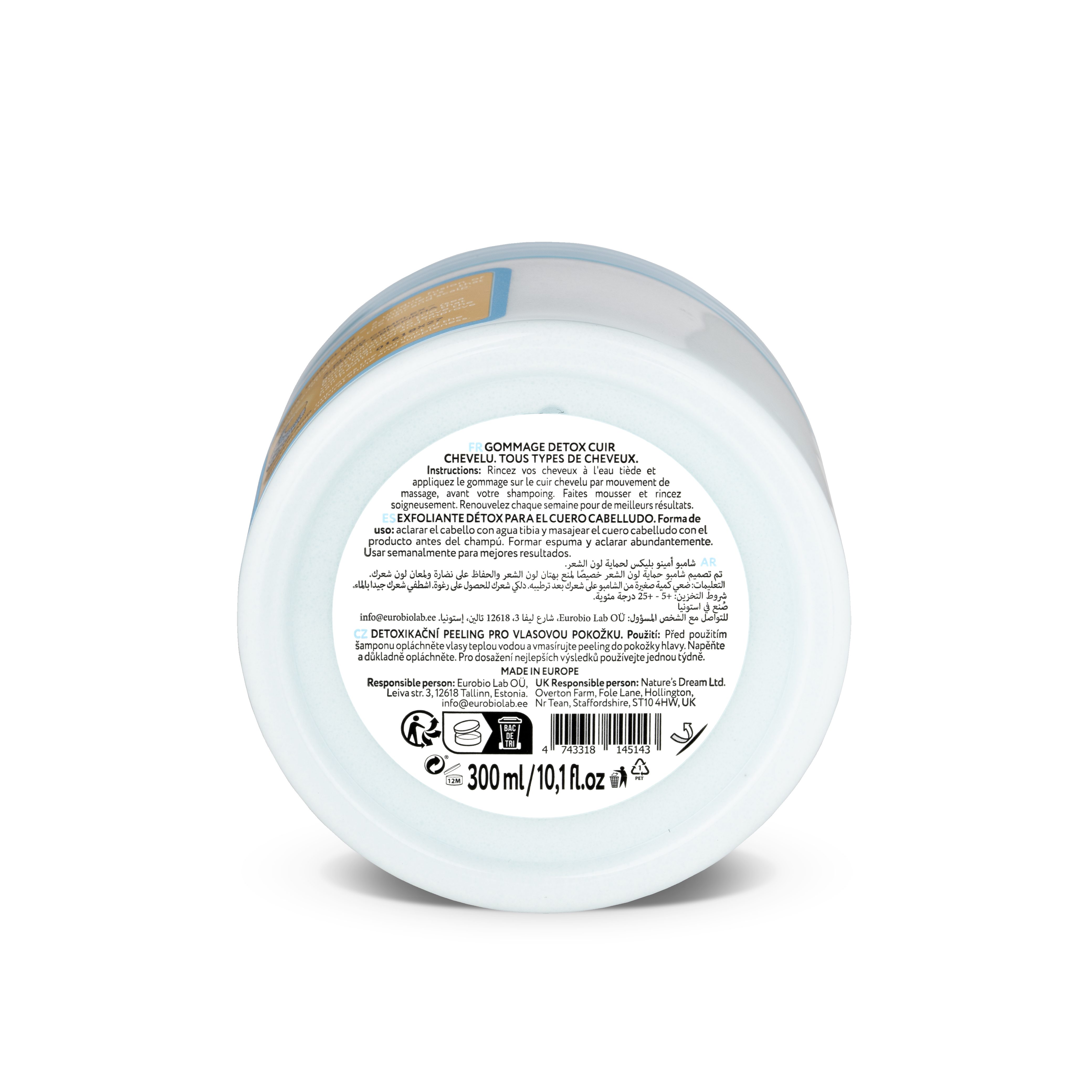 Natura Siberica Kopfhautpeeling Oblepikha O Detox Scalp Scrub. Für alle Haartypen, 300 ml
