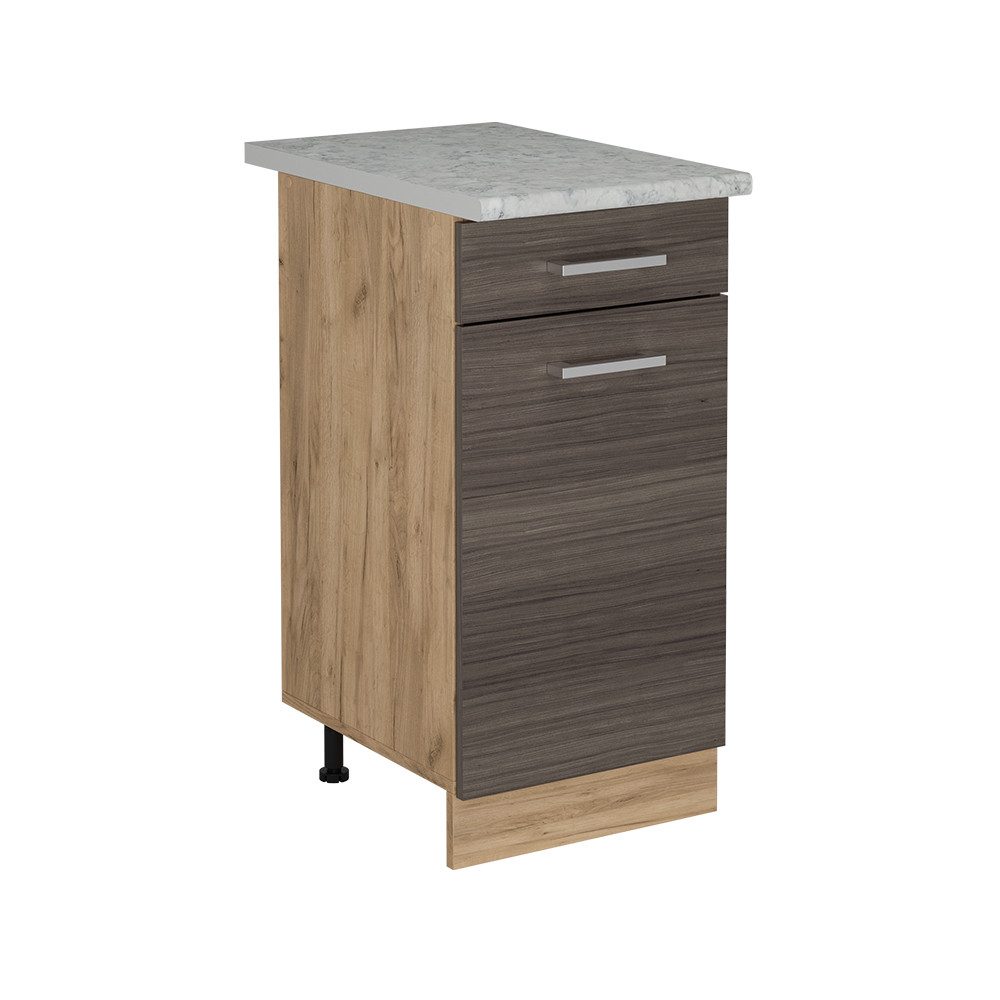 Vicco Unterschrank R-Line, Edelgrau/Goldkraft Eiche, 40 günstig online kaufen